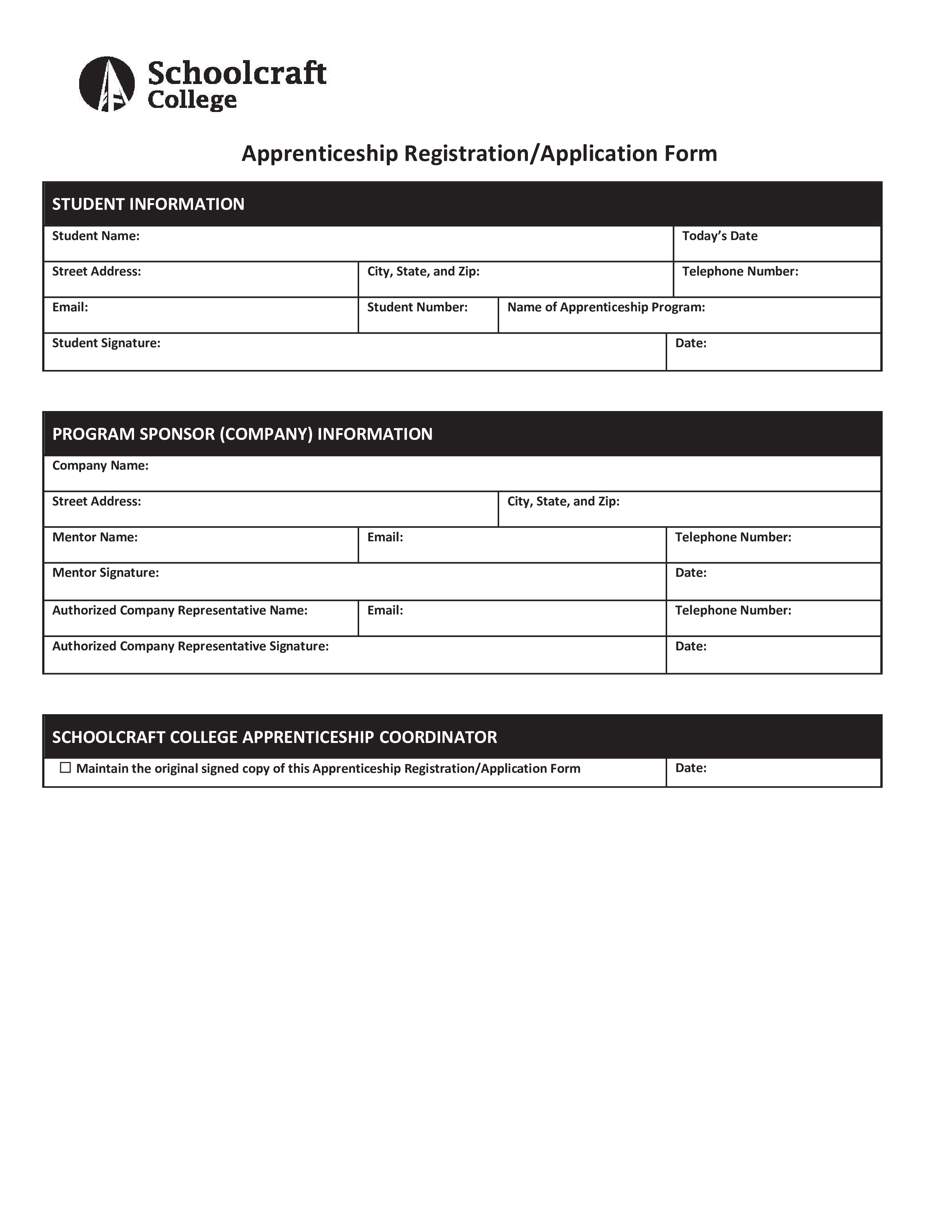 Apprenticeship Application main image