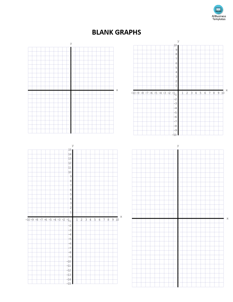 printable blank graphs template modèles