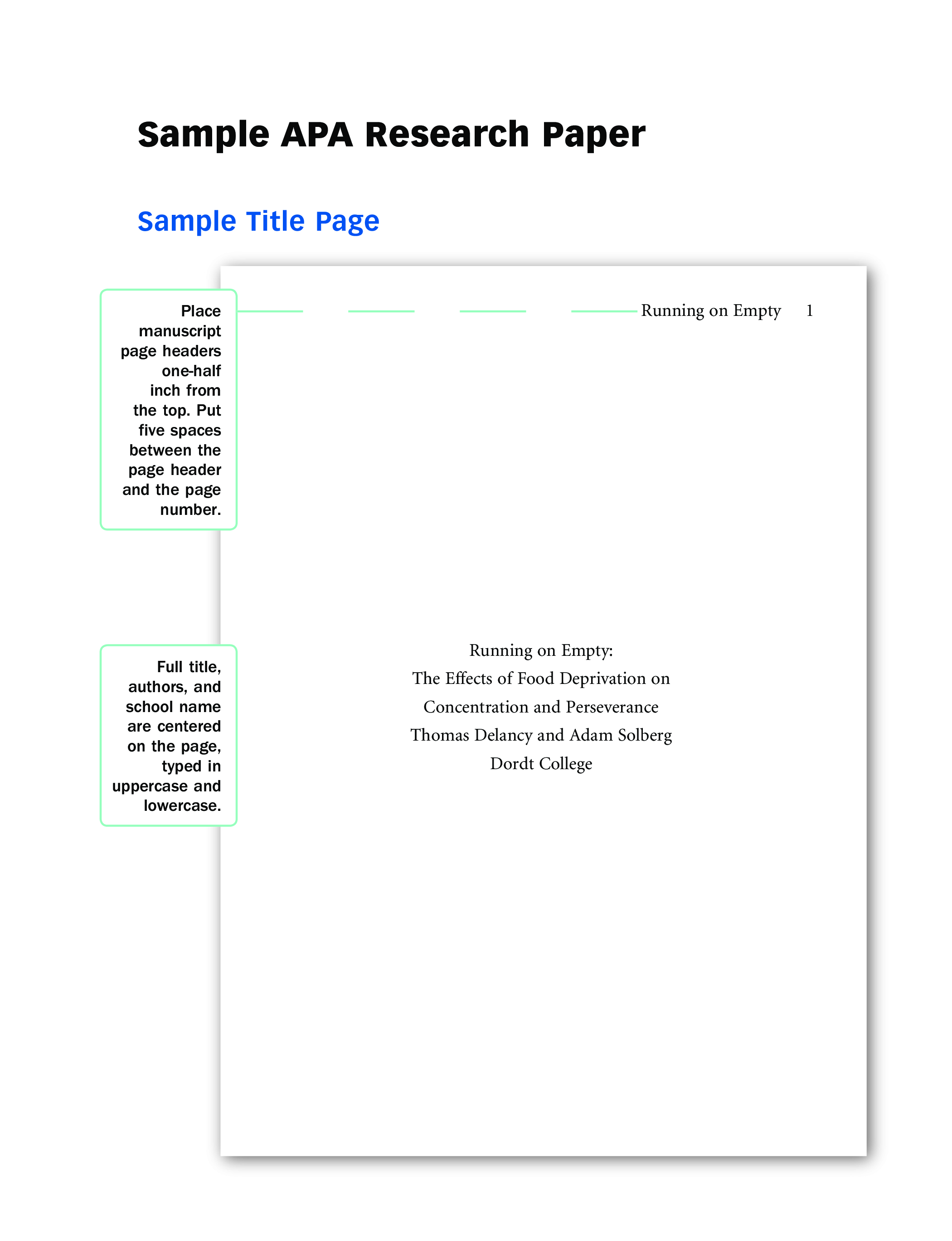 Kostenloses Research Paper template