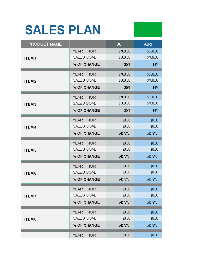 Excel Retail Sales Tracking main image