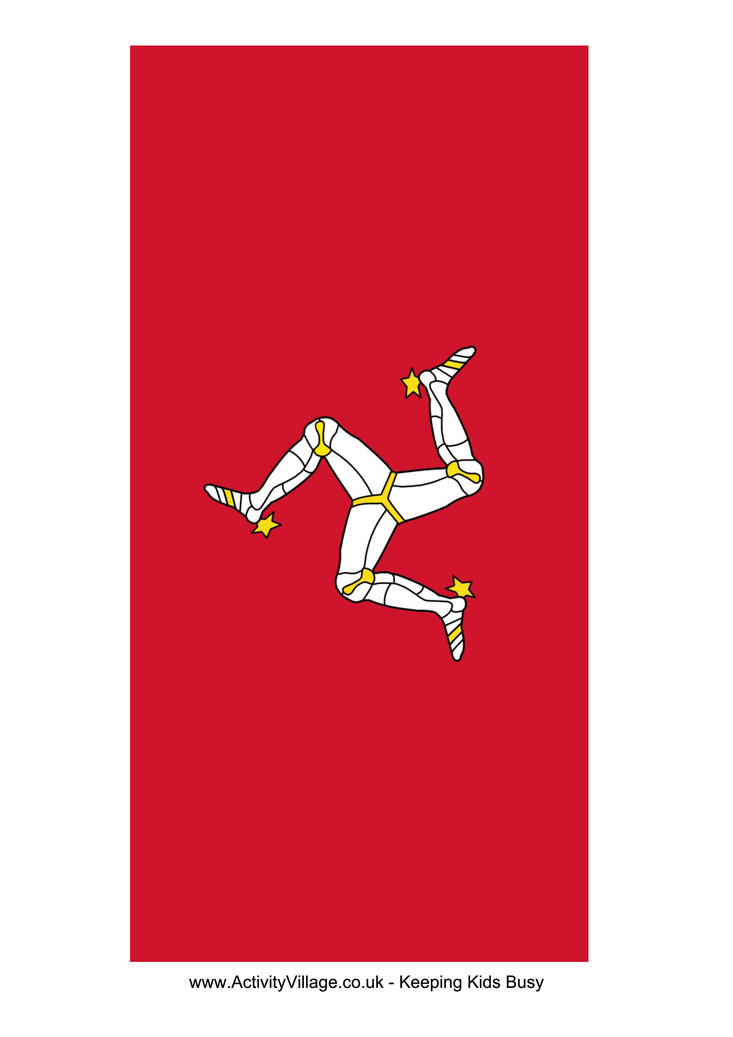 Isle Of Man Flag main image