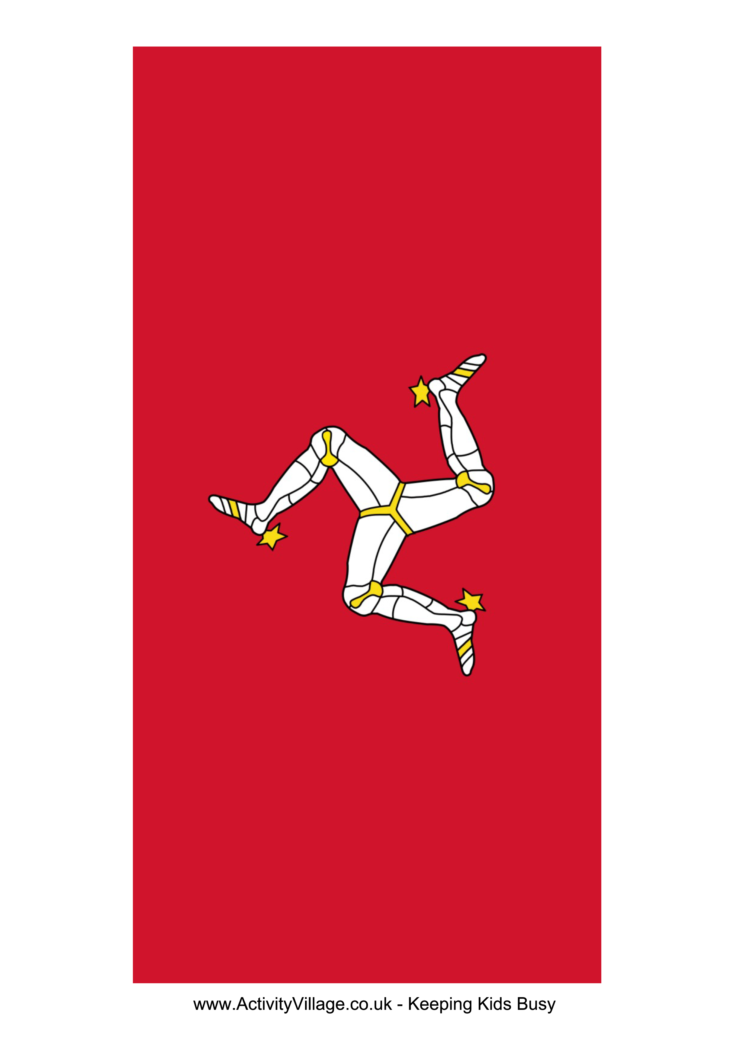 isle of man flag Hauptschablonenbild