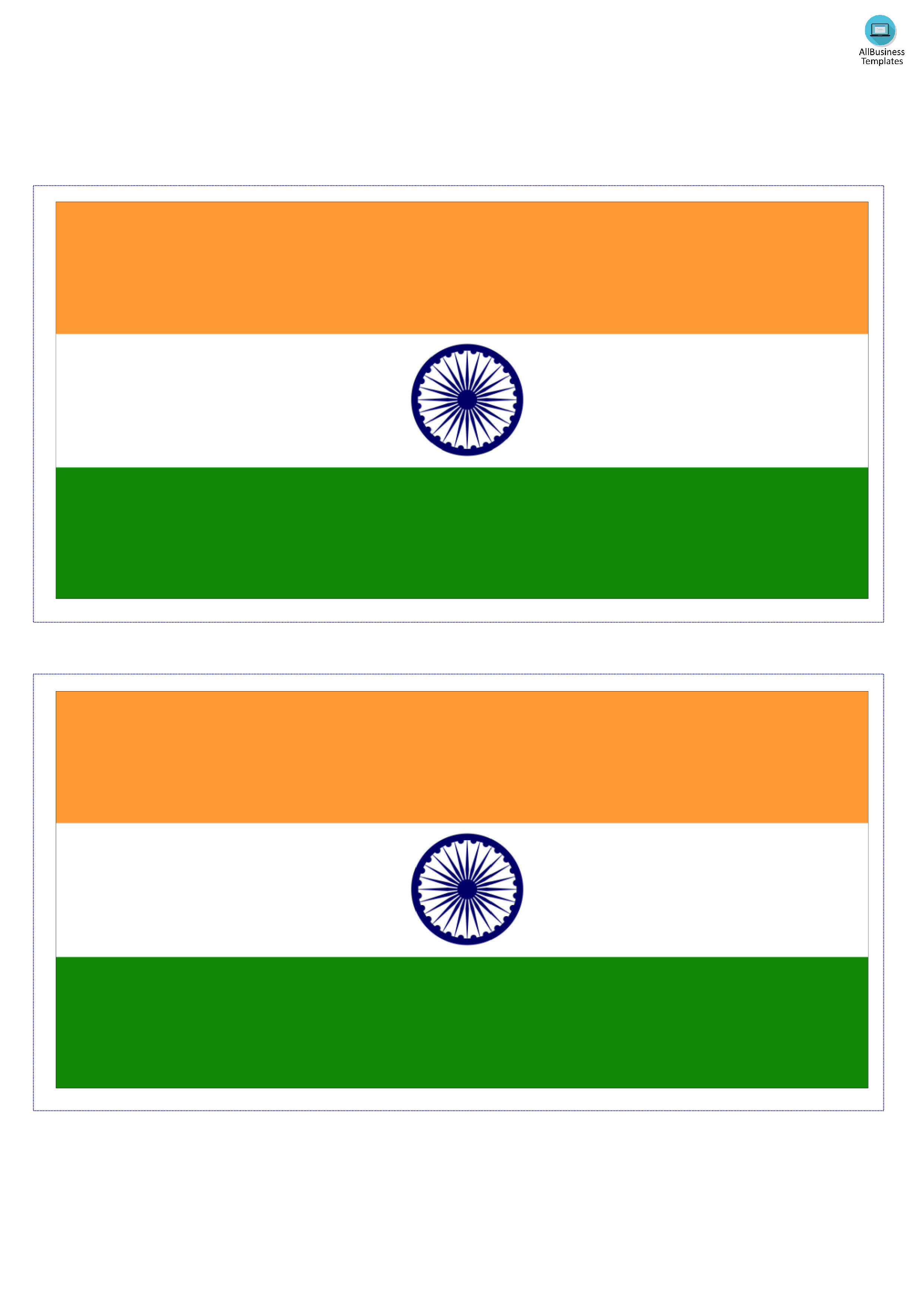 India Flag Templates At Allbusinesstemplates Com