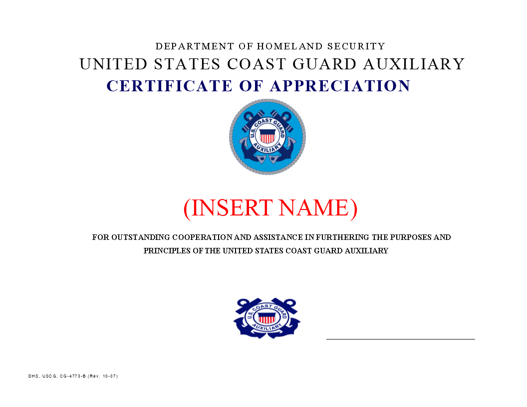 Editable Certificate of Appreciation main image