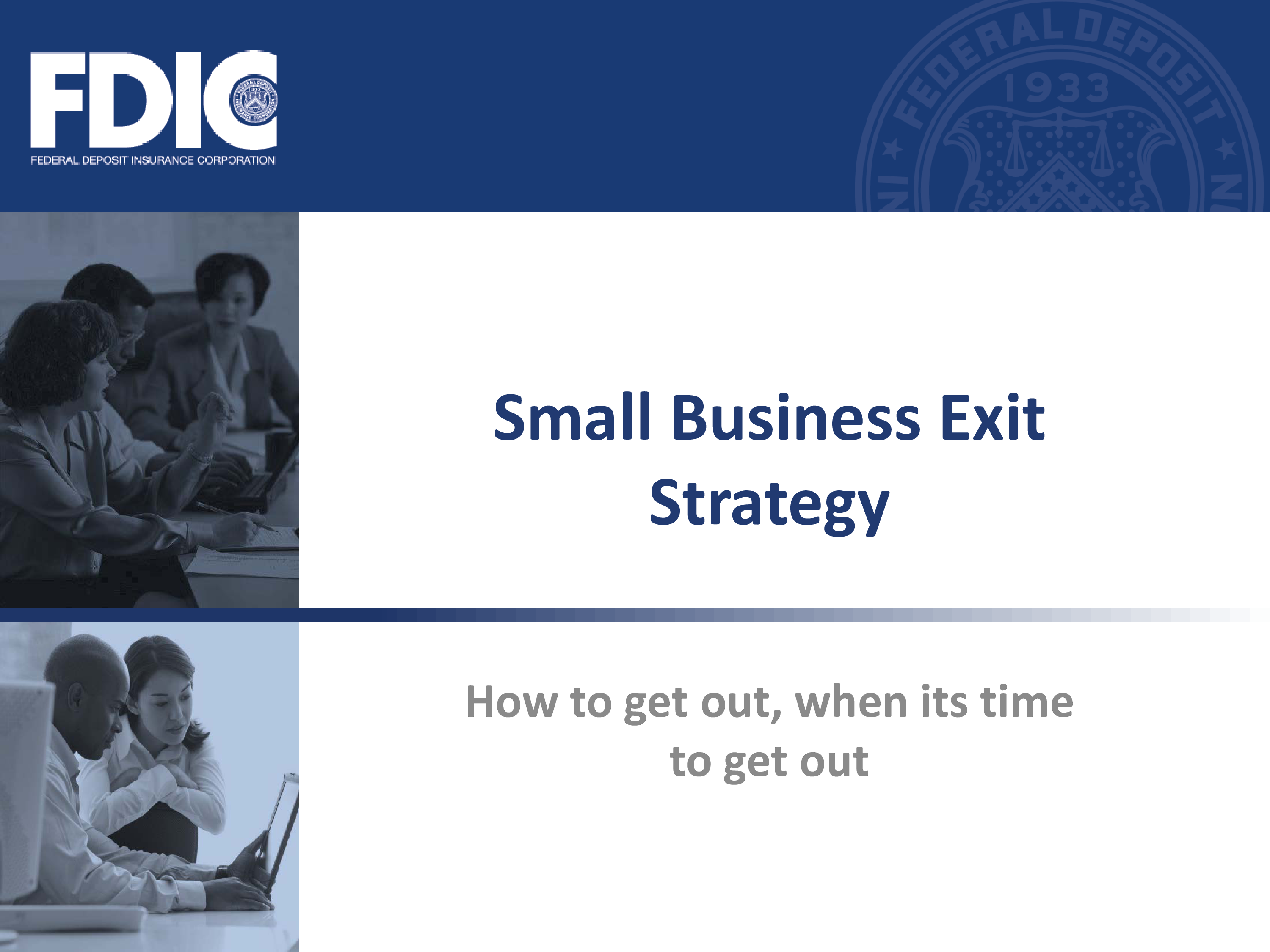 Small Business Exit Strategy Templates At Allbusinesstemplates Com
