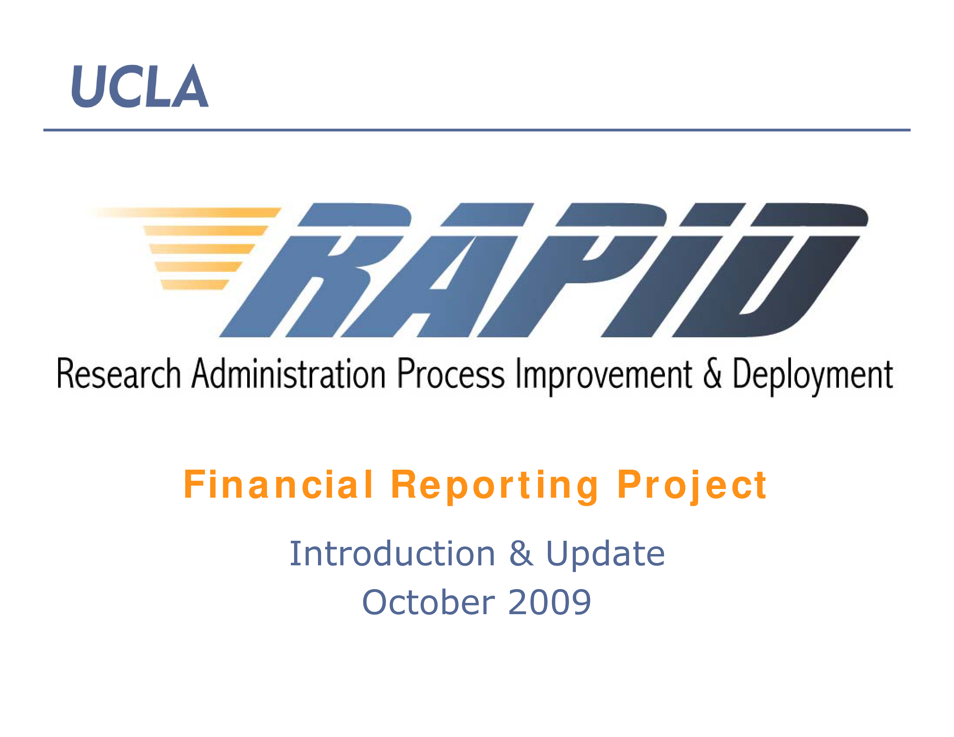 financial project report format template