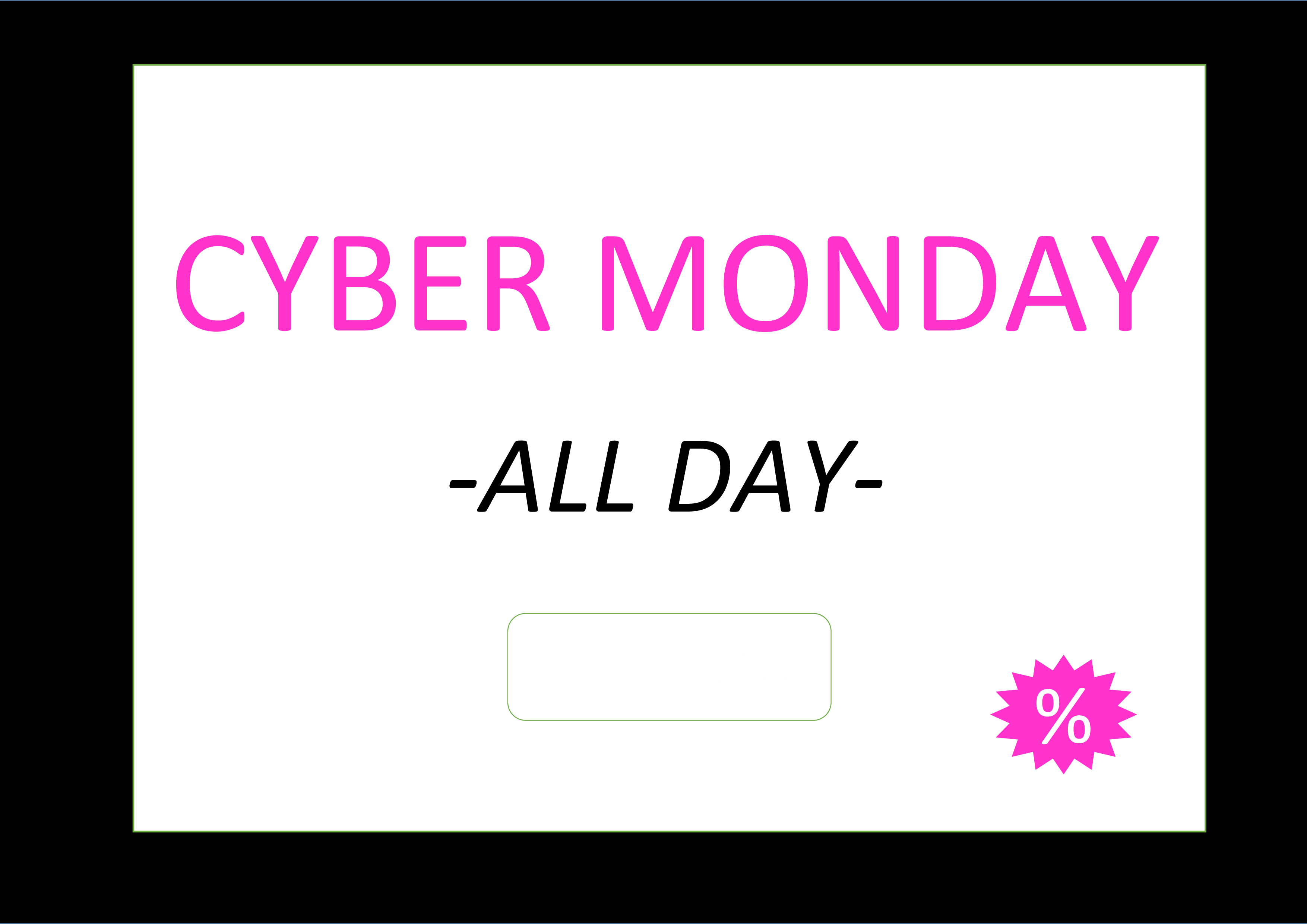 Cyber Monday Sales Poster Templates at