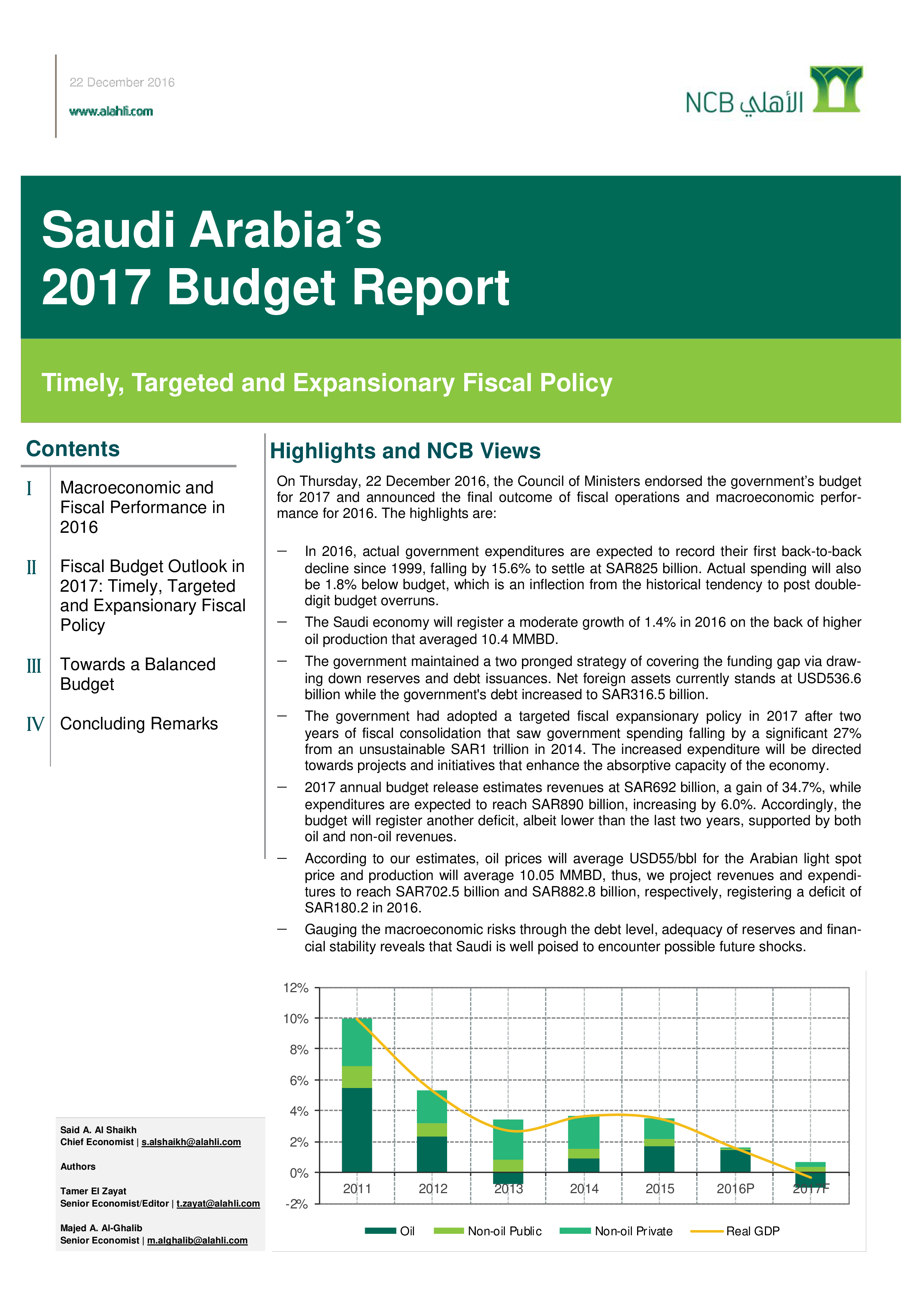 Budget Report main image