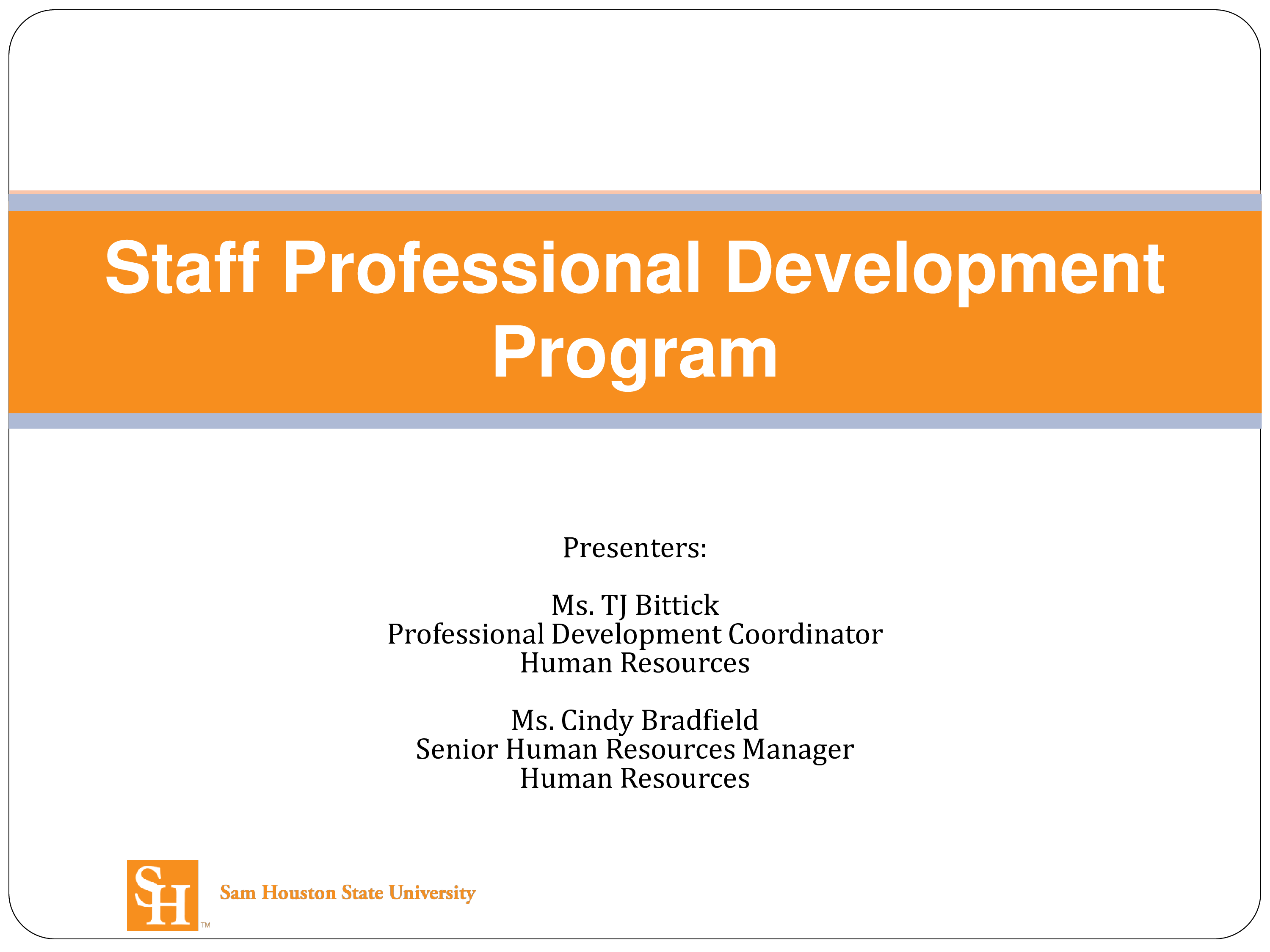 Staff Professional Development Plan 模板