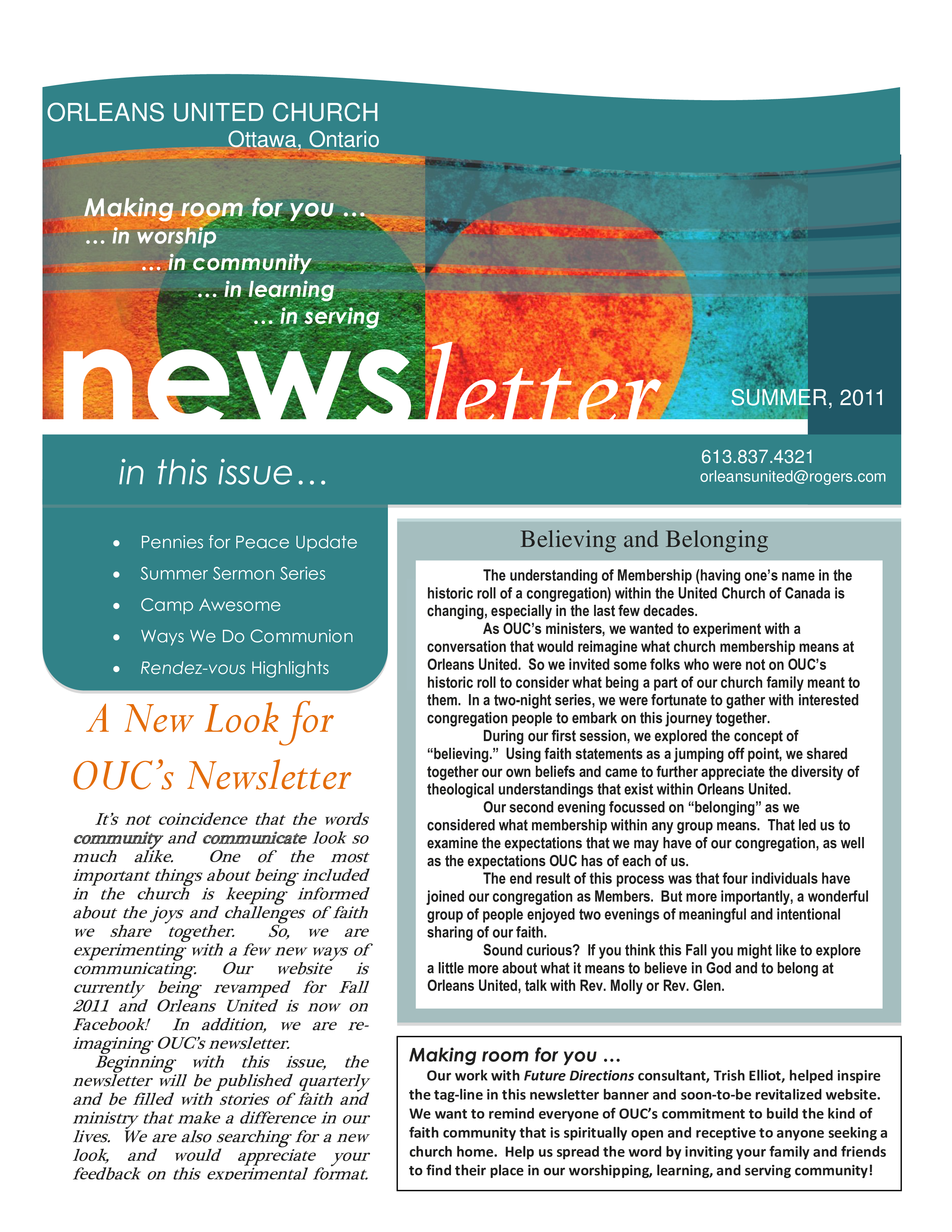 Summer Newsletter main image