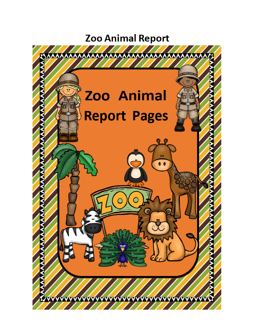 Animal Report Example Templates at