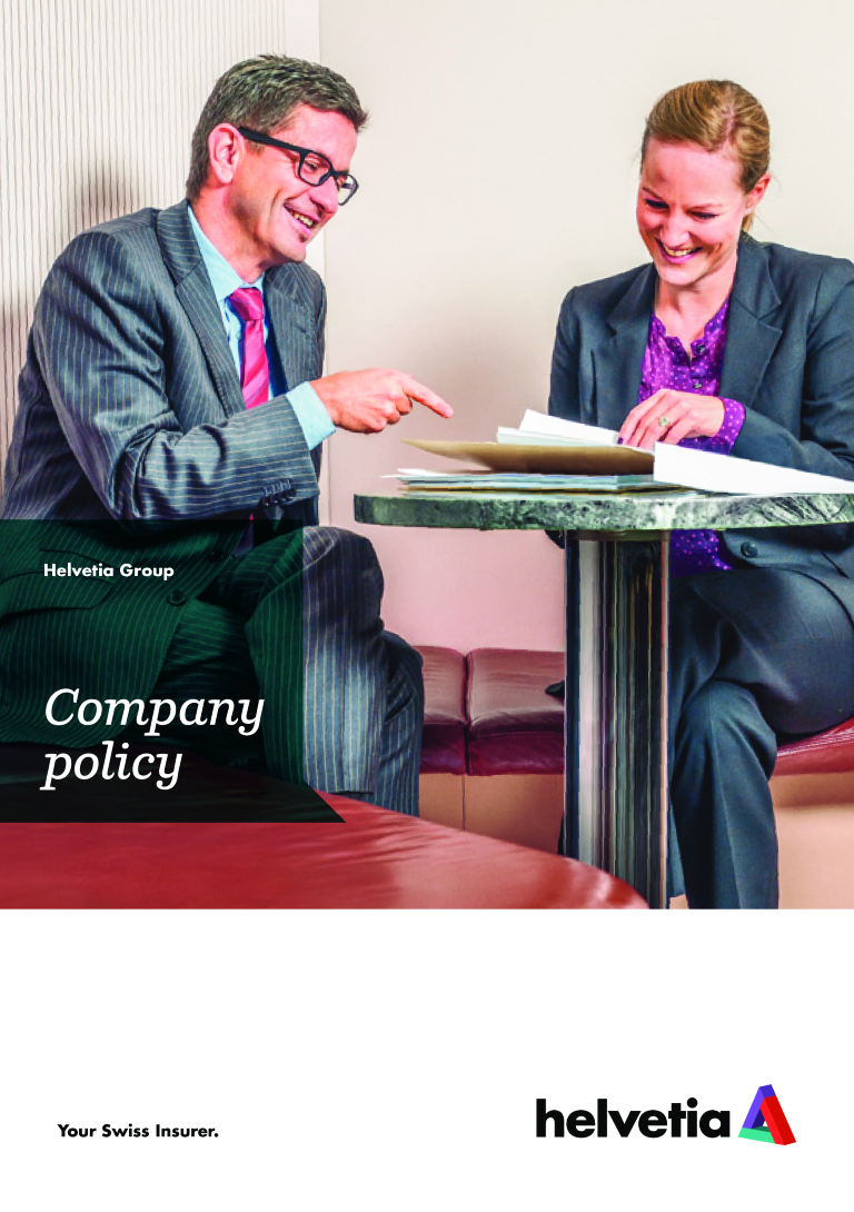 simple company policy template