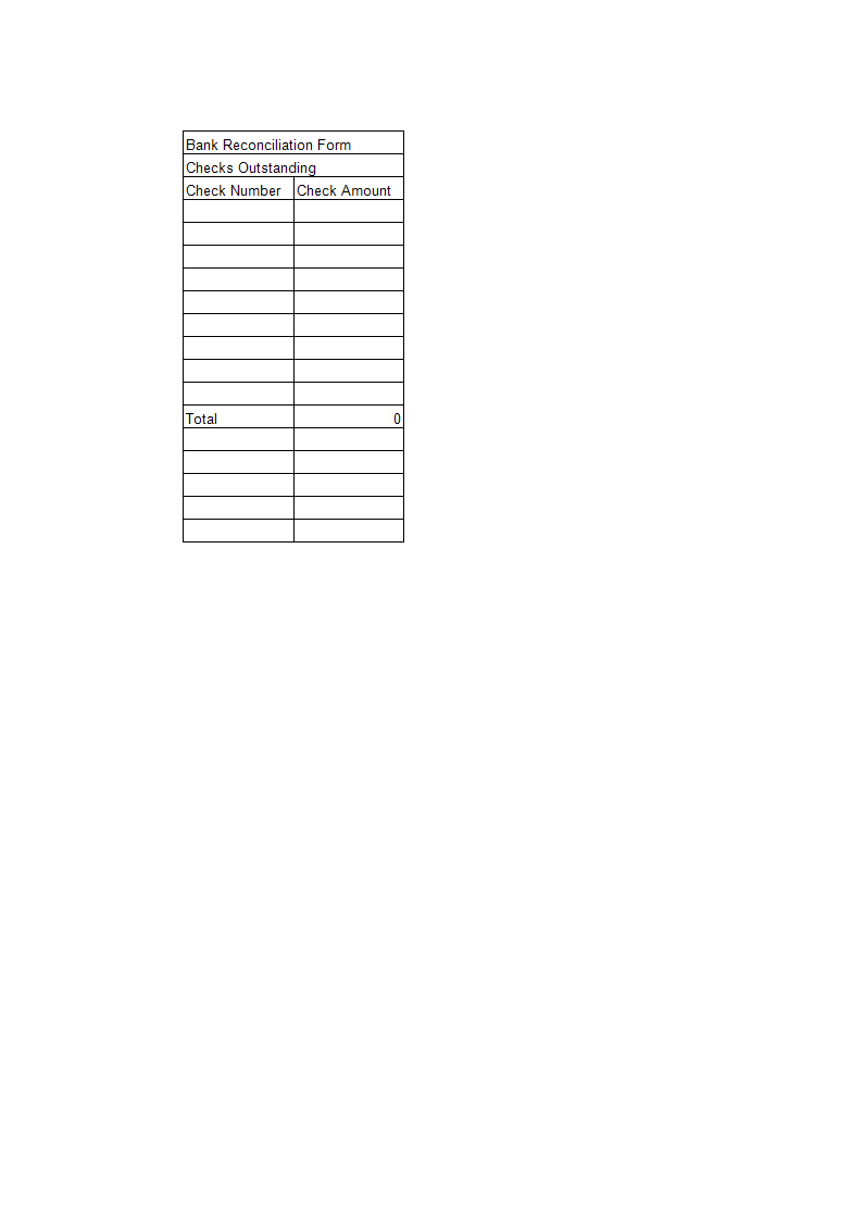 bank reconciliation form edit plantilla imagen principal