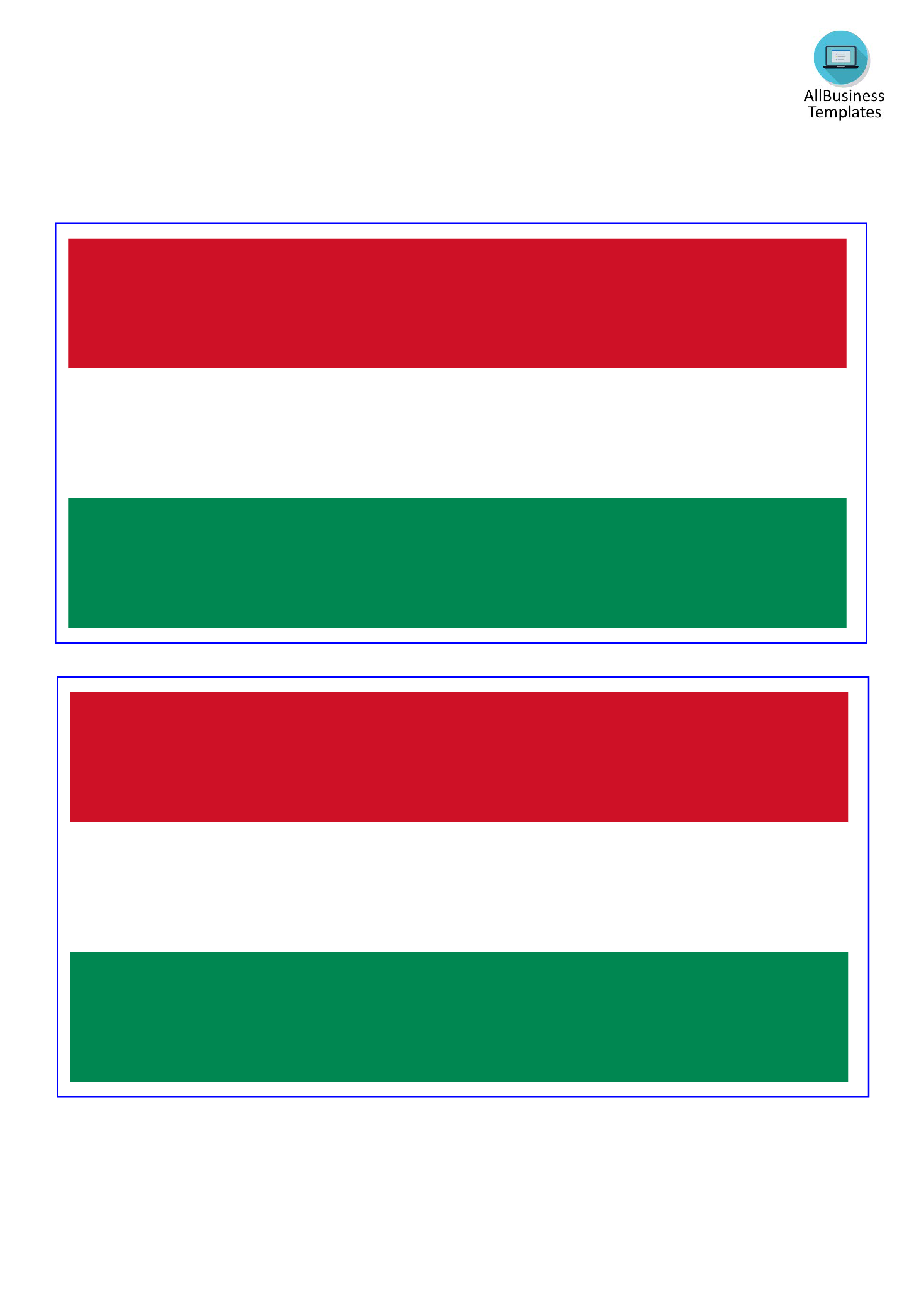 Hungary Flag main image