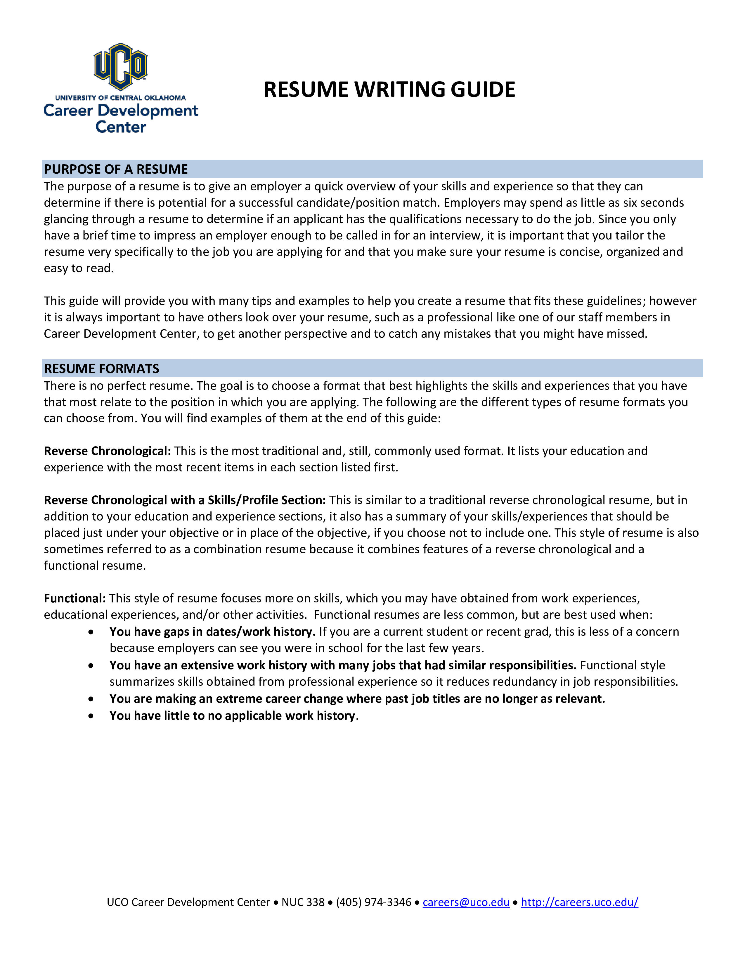 entry level chronological resume Hauptschablonenbild