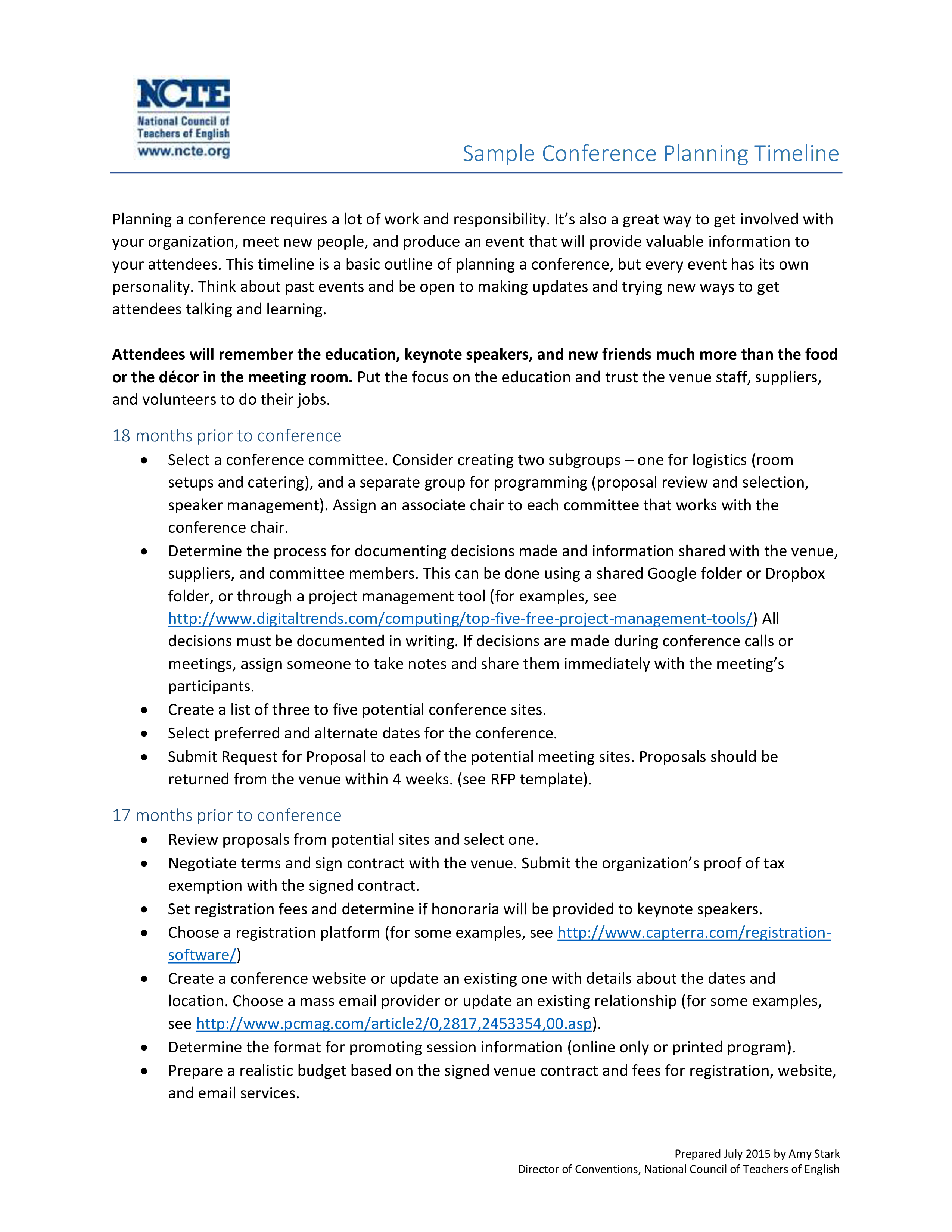 project management timeline Hauptschablonenbild