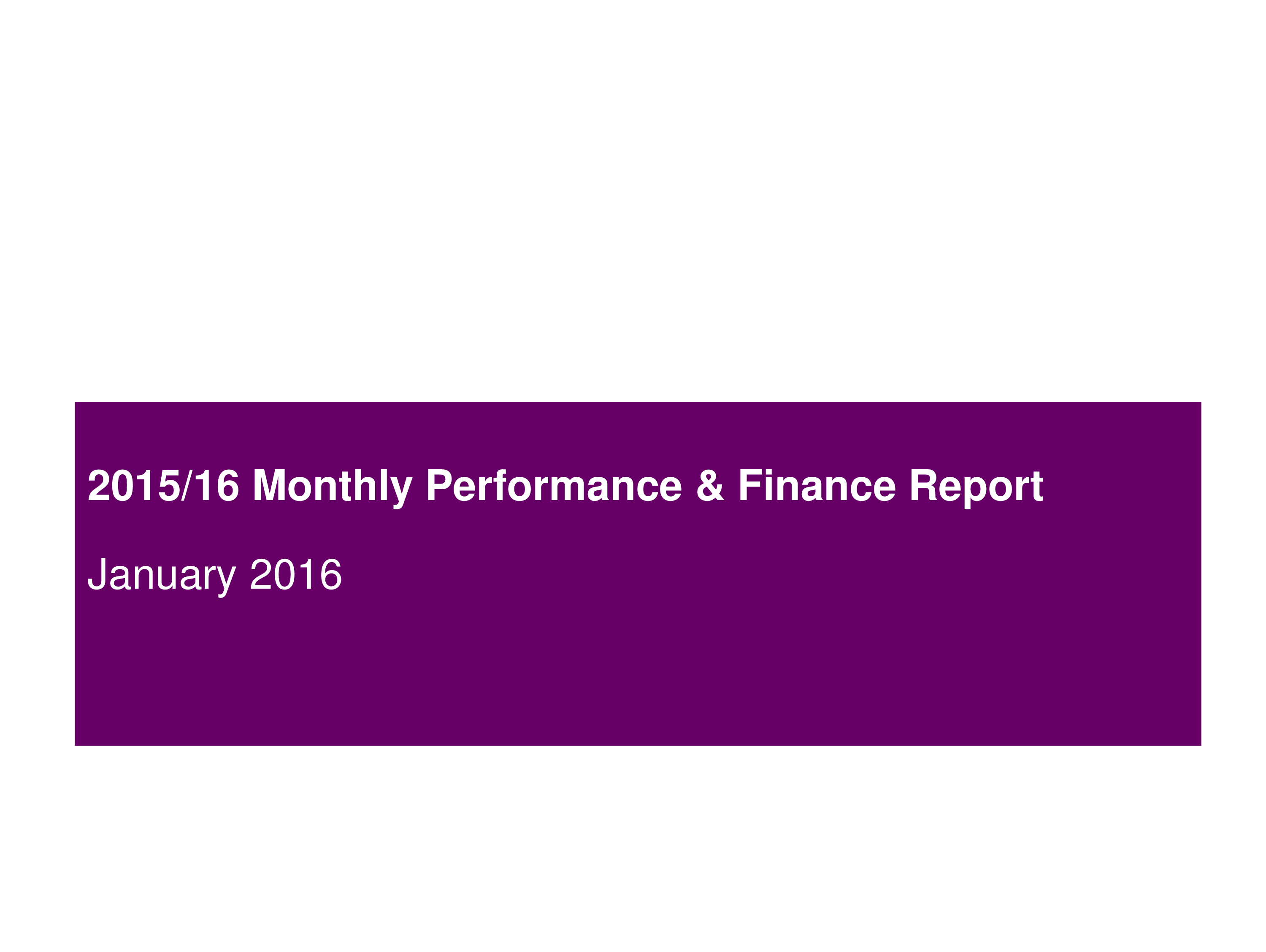 monthly performance report template