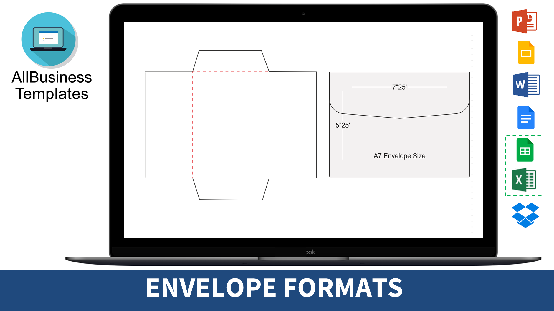 envelope format plantilla imagen principal