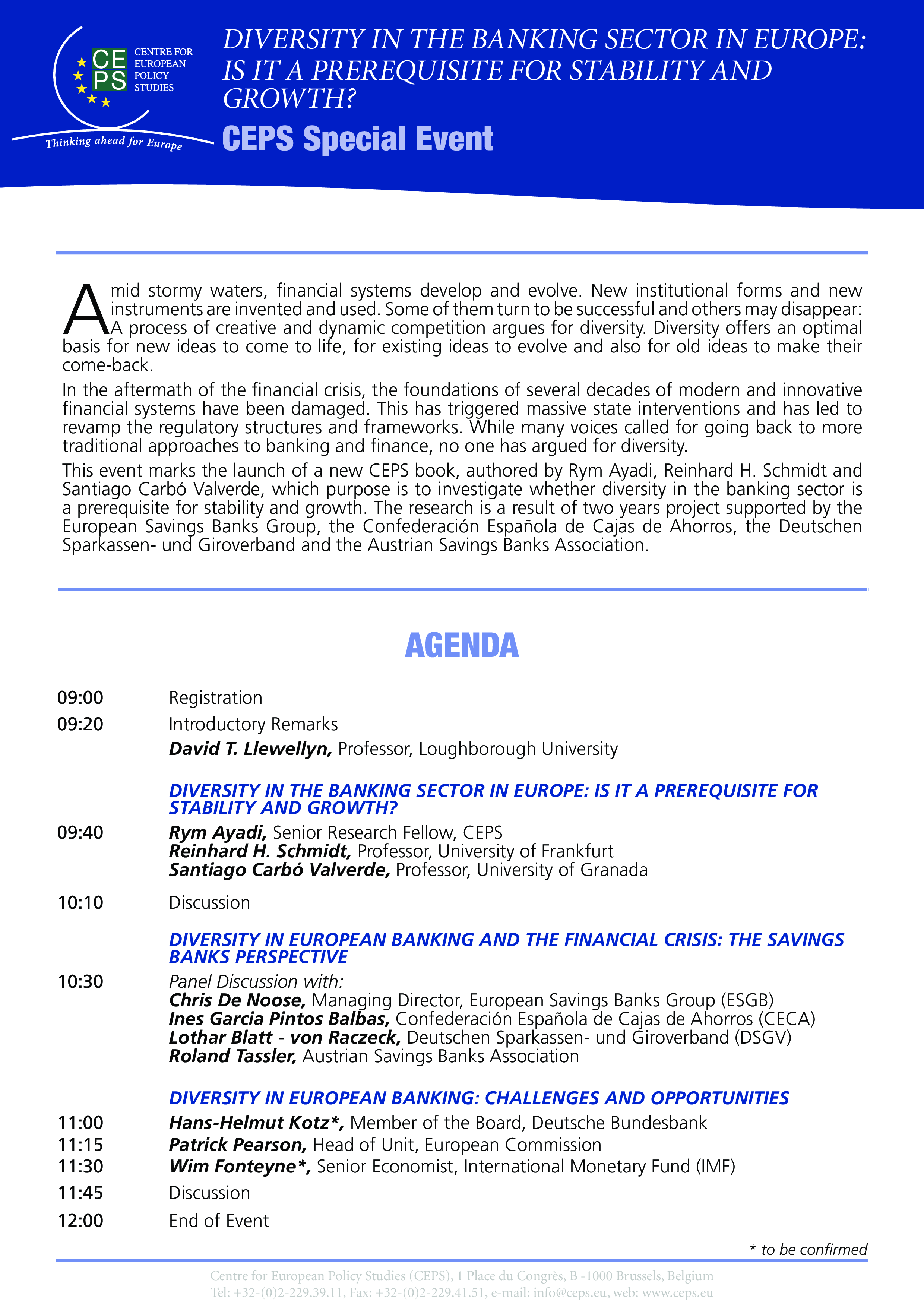 special event agenda sample at university study event voorbeeld afbeelding 