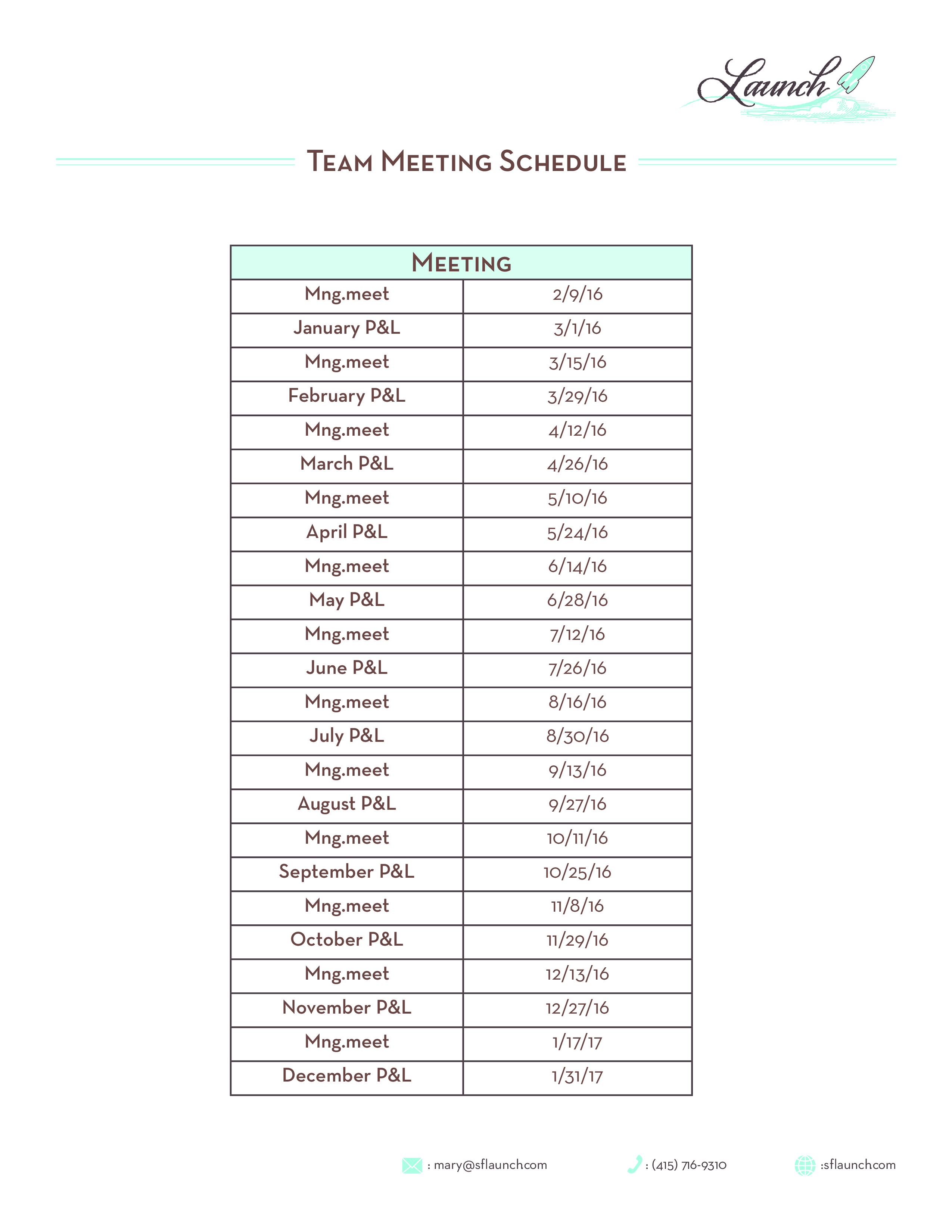 team meeting schedule plantilla imagen principal