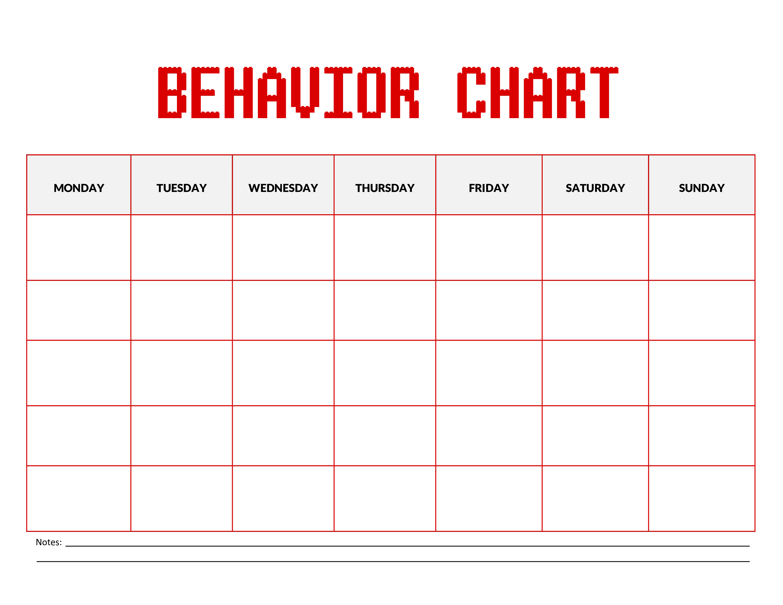 free lego behavior chart templates at allbusinesstemplates com behaviour chart template