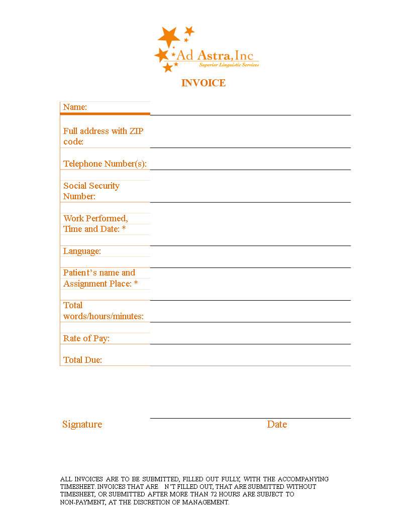 blank sample invoice plantilla imagen principal