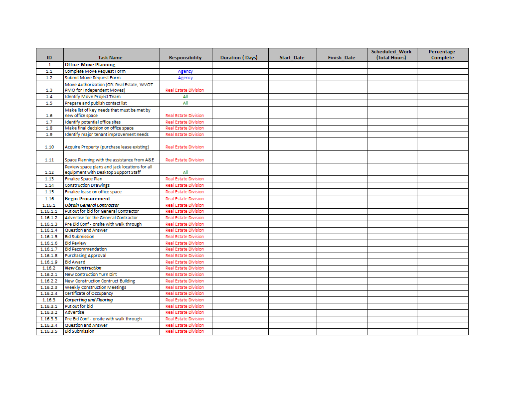 moving checklist worksheet template voorbeeld afbeelding 