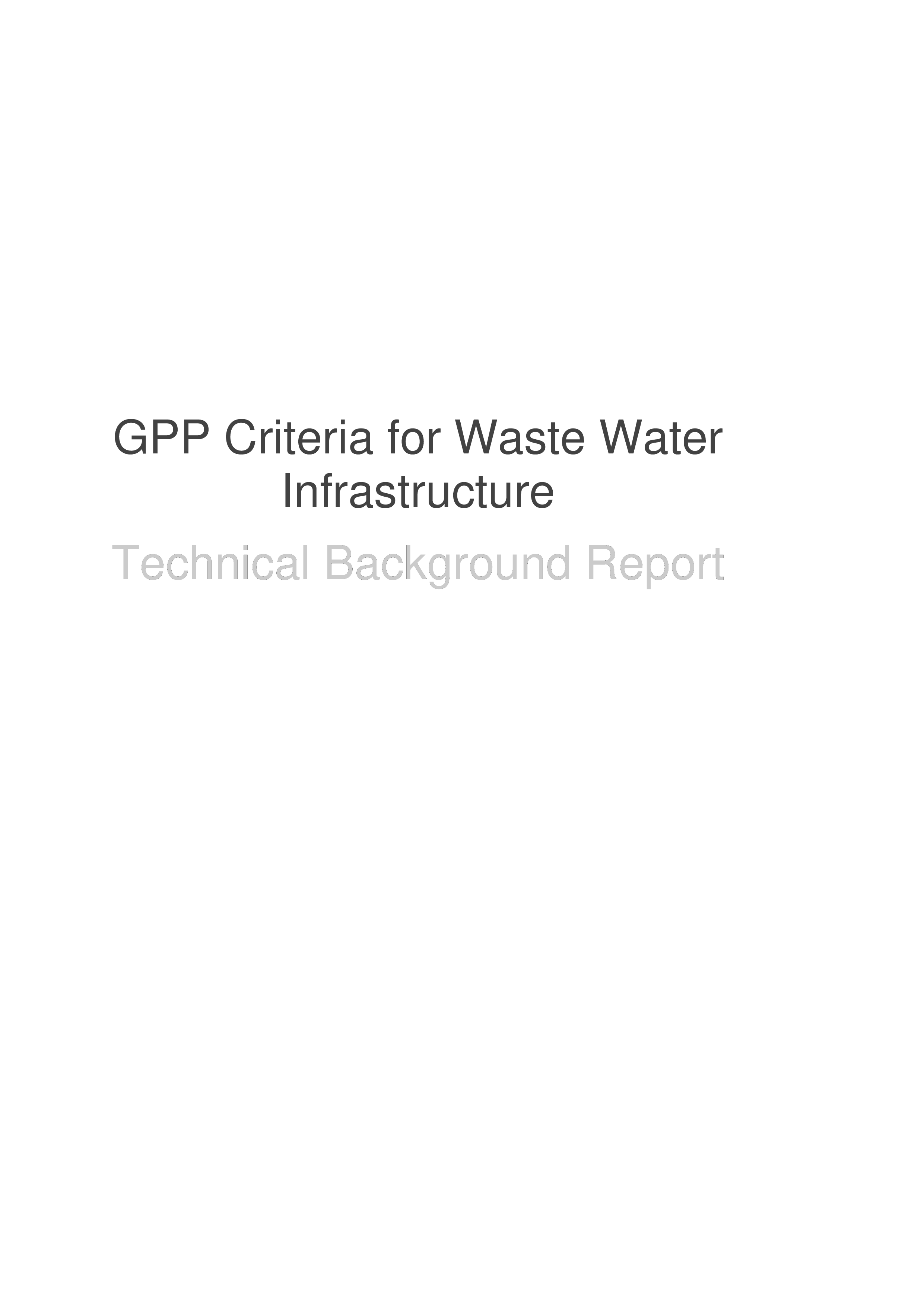Technical Background Report main image