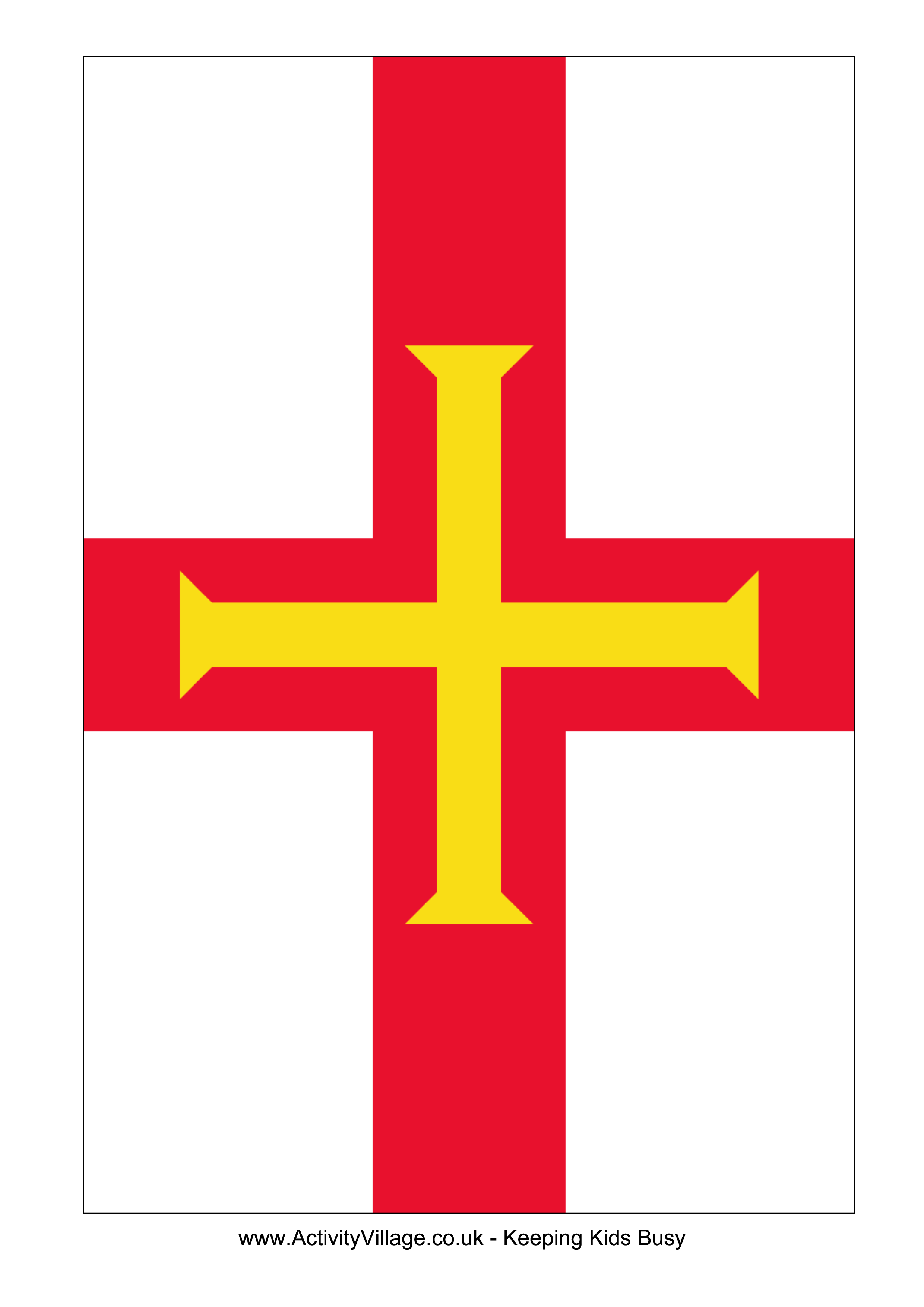 guernsey flag modèles