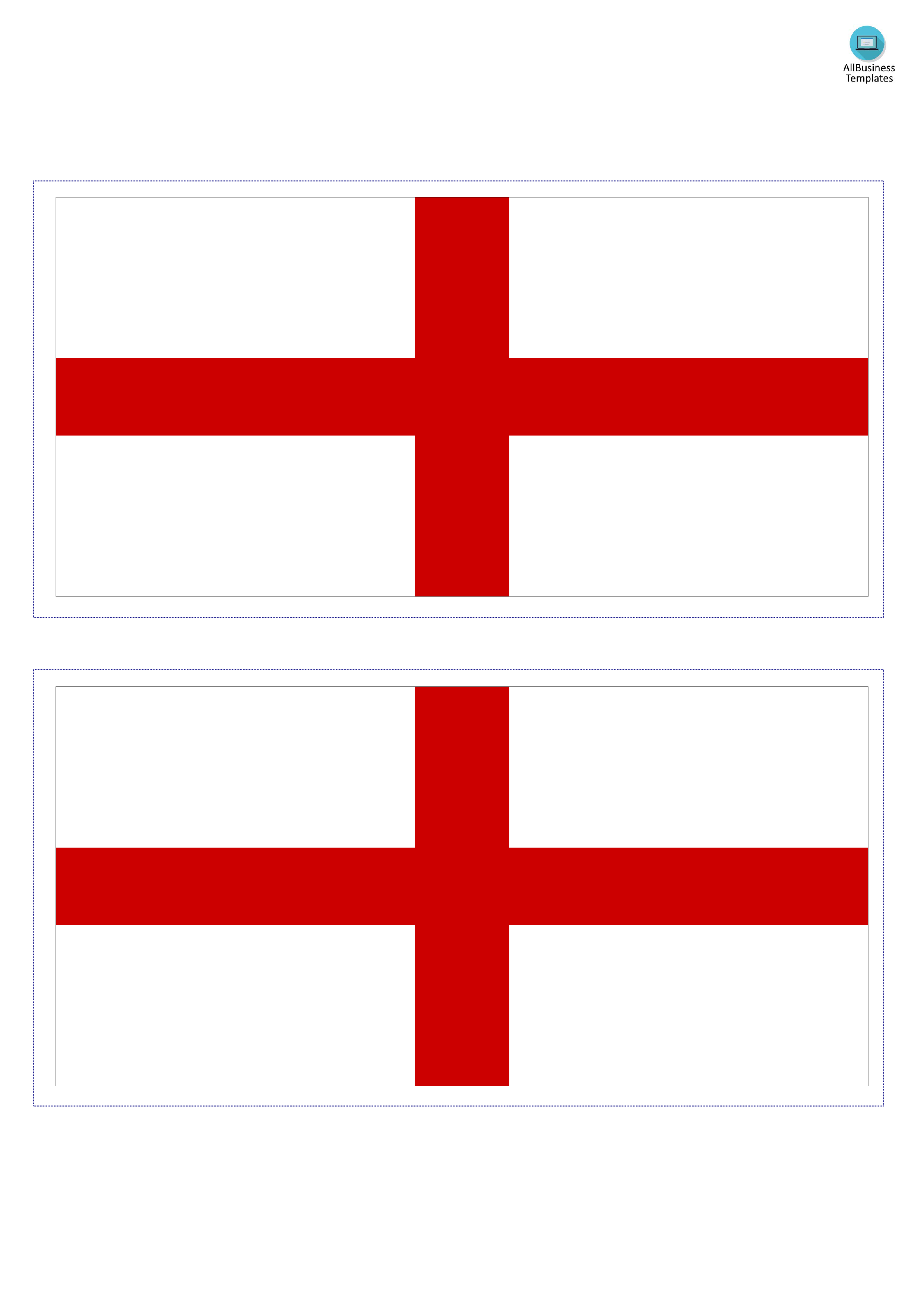 England Flag main image