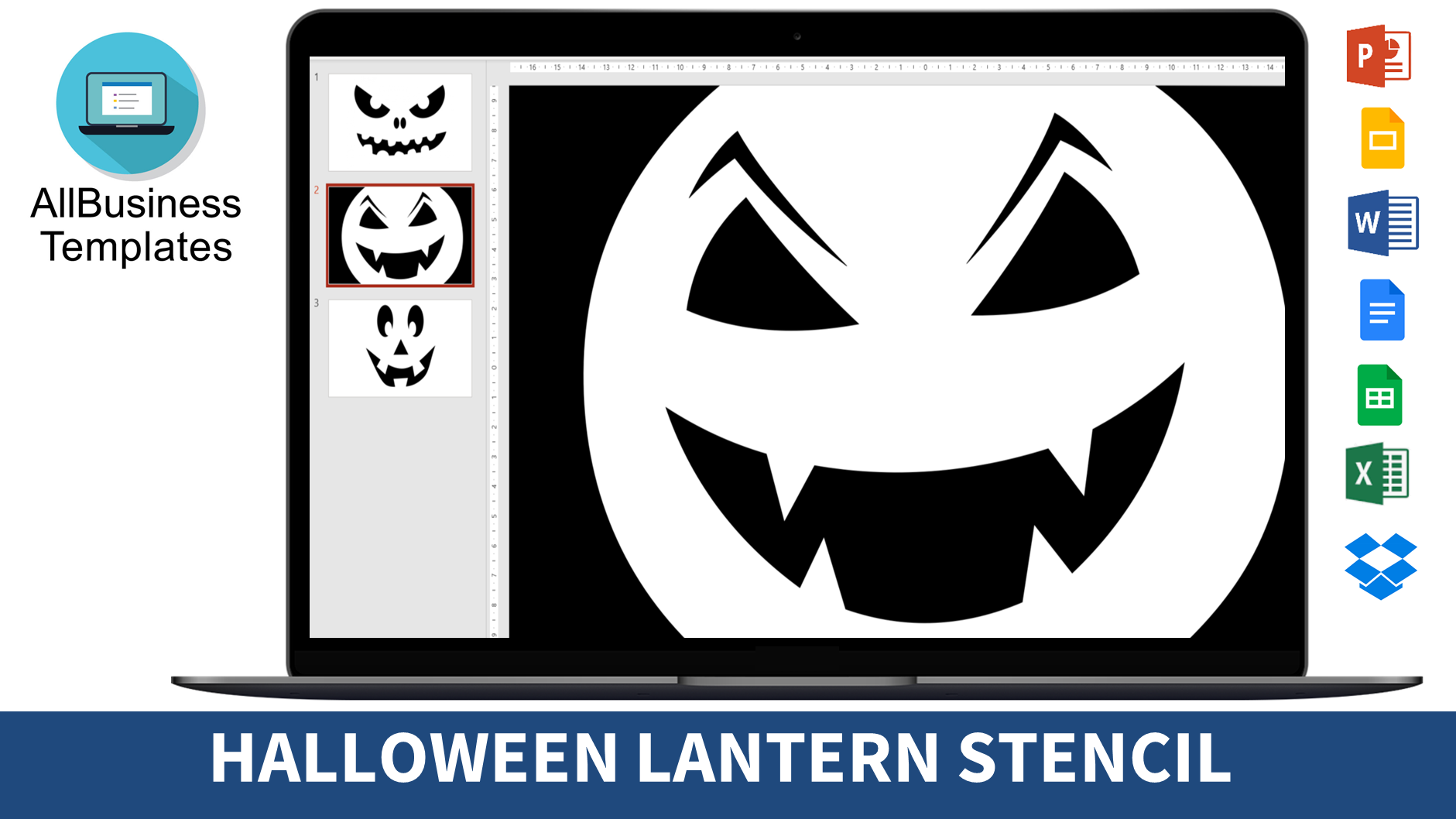 halloween template voorbeeld afbeelding 