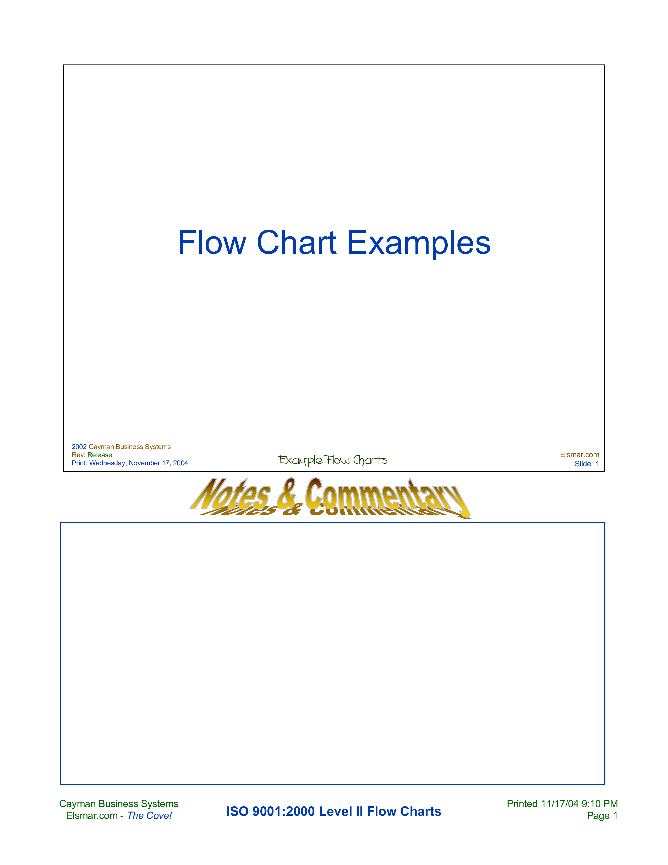 Company Process Flow Chart main image