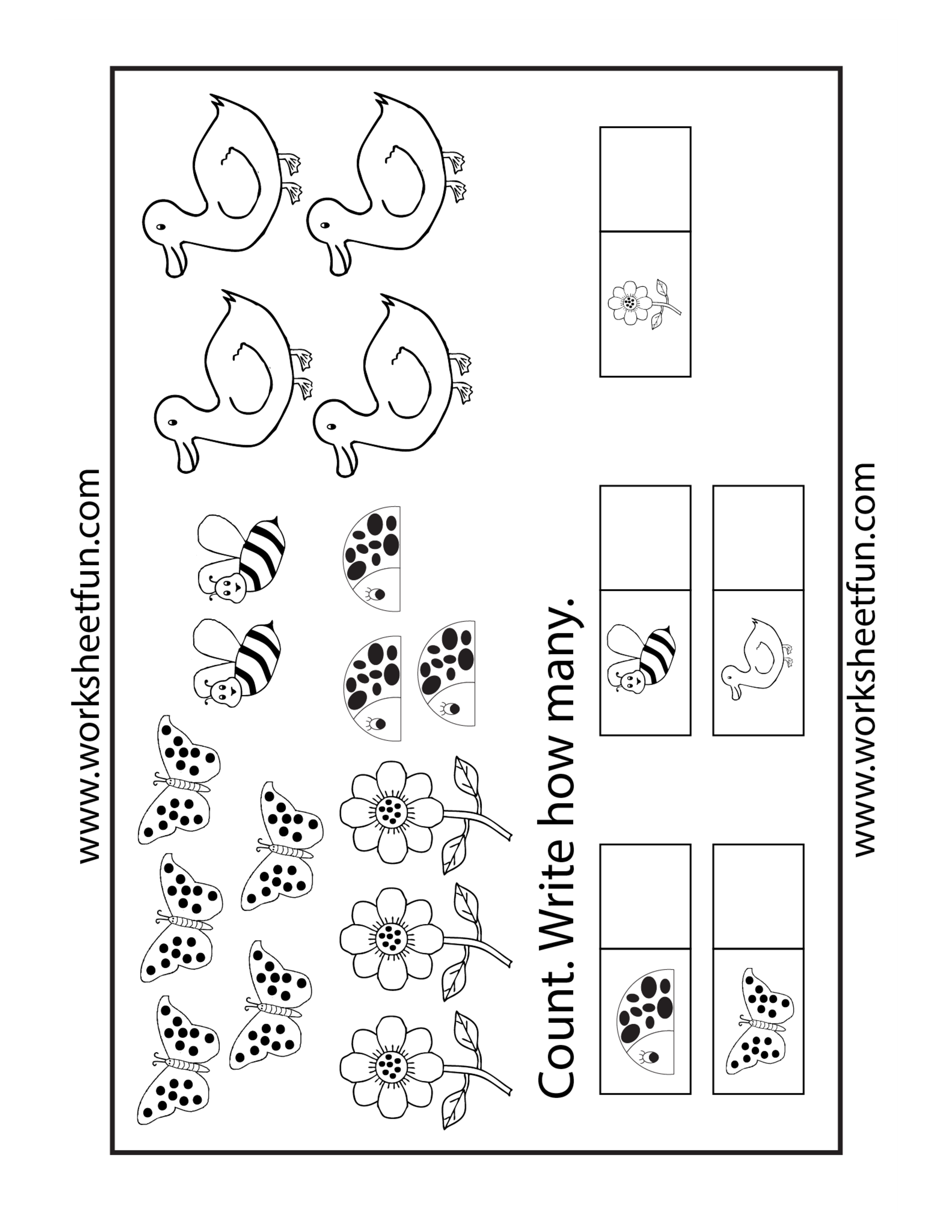 printable preschool counting worksheets modèles