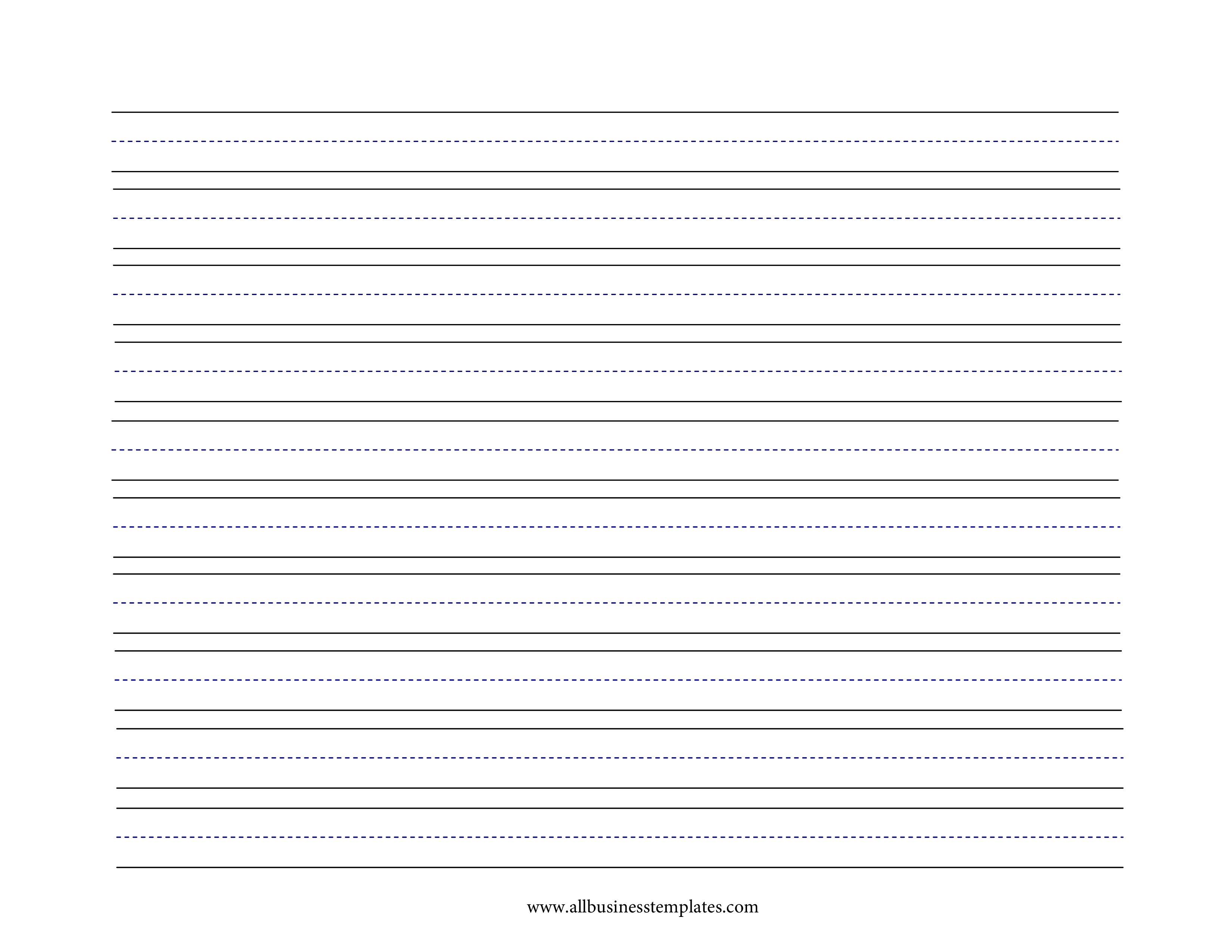 lined paper medium lines a4 template