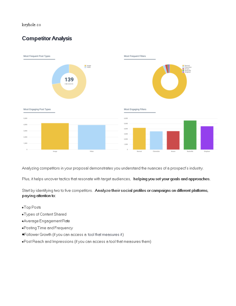 social media marketing proposal SMM 模板