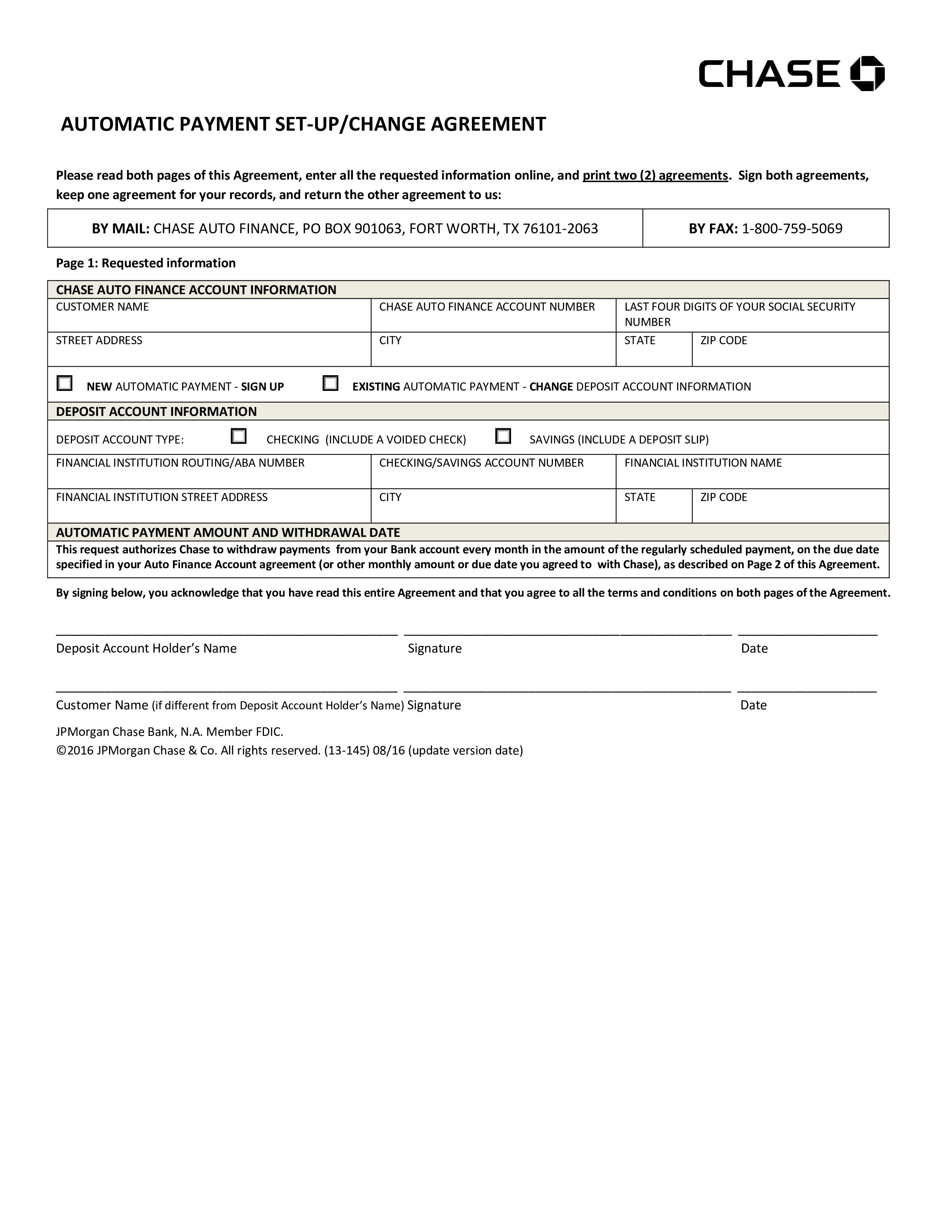 Car Loan Payment Agreement main image