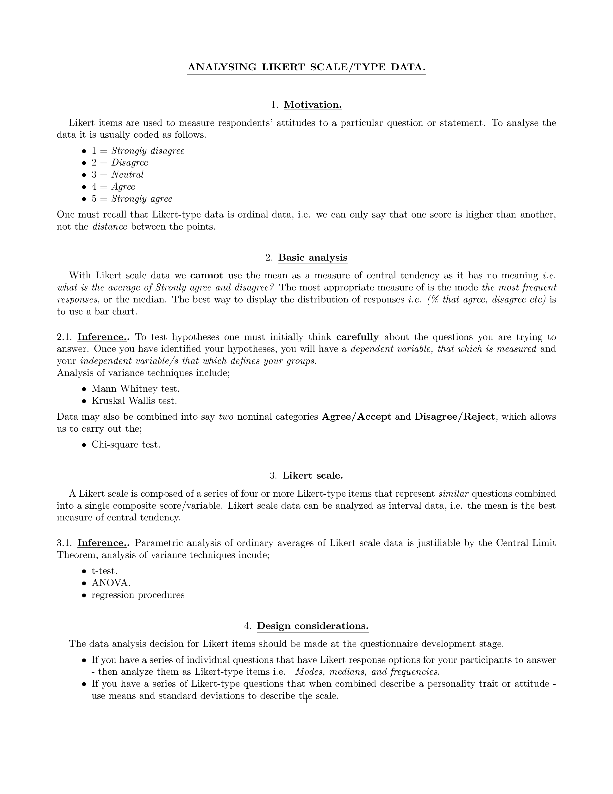 likert scale survey analysis Hauptschablonenbild