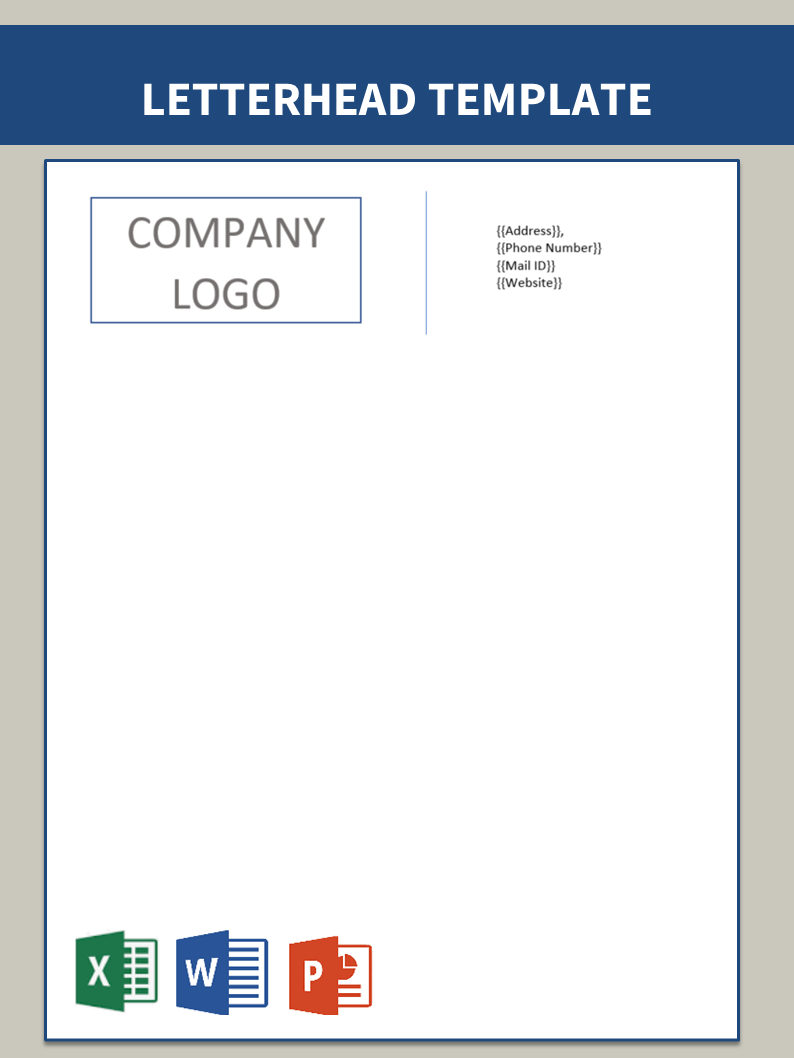 Letterhead Template Word main image