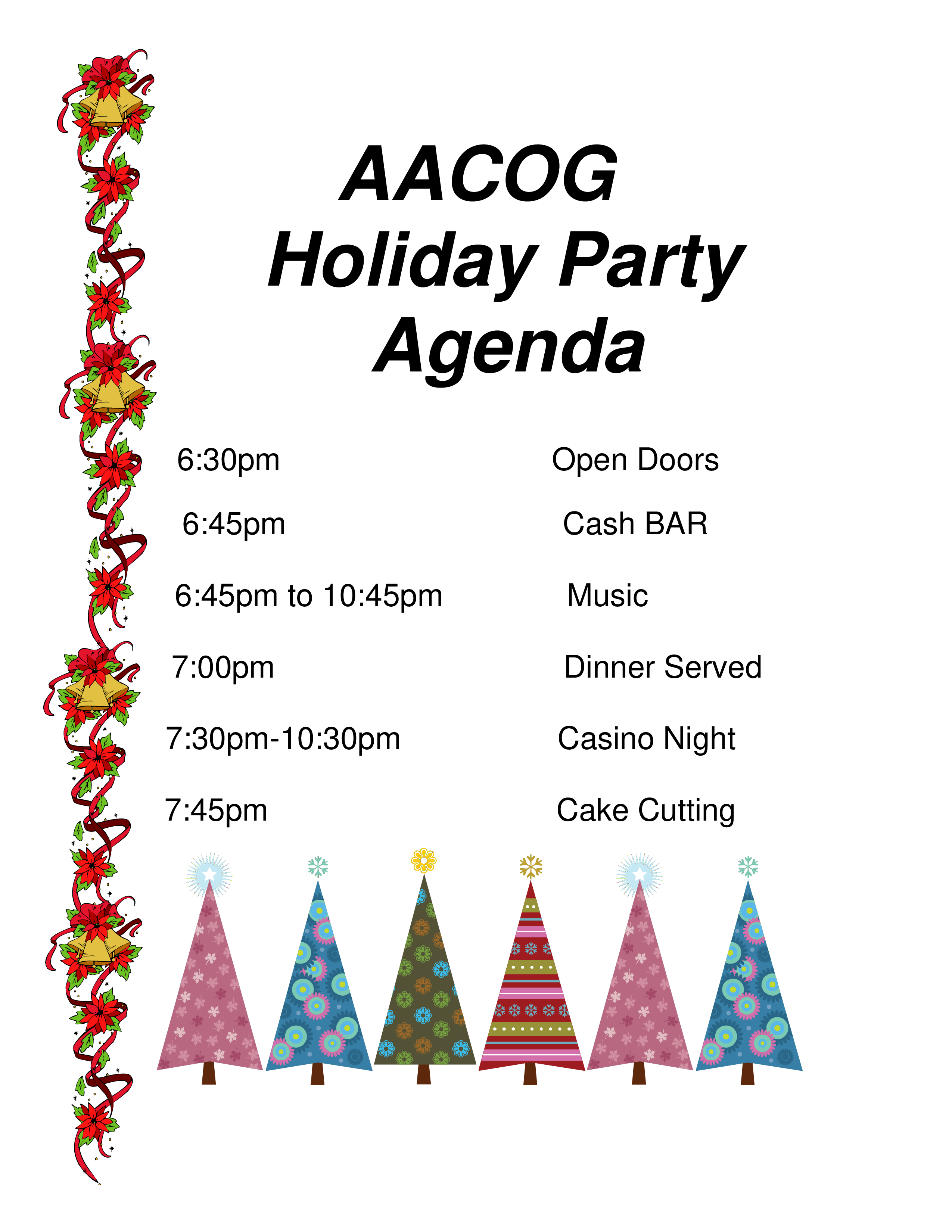 Kostenloses Holiday Party Agenda PDF sample With Regard To Party Agenda Template Kostenloses Holiday Party Agenda PDF sample With Regard To Party Agenda Template