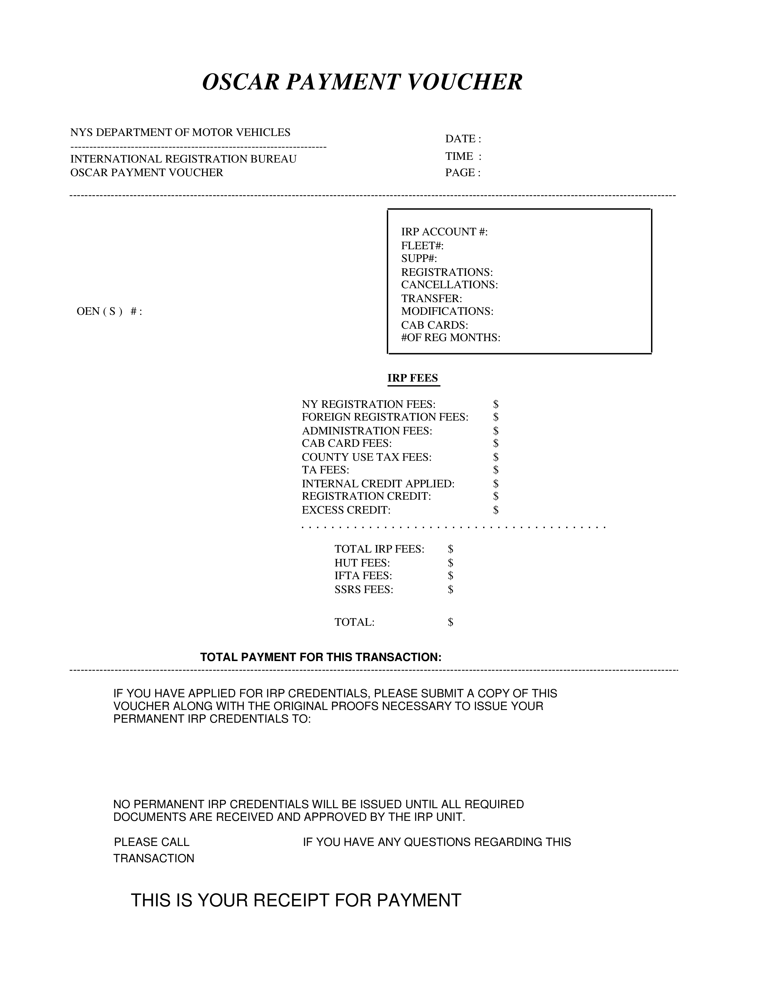 payment receipt voucher template