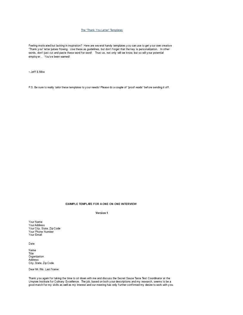 follow up thank you email after second interview template