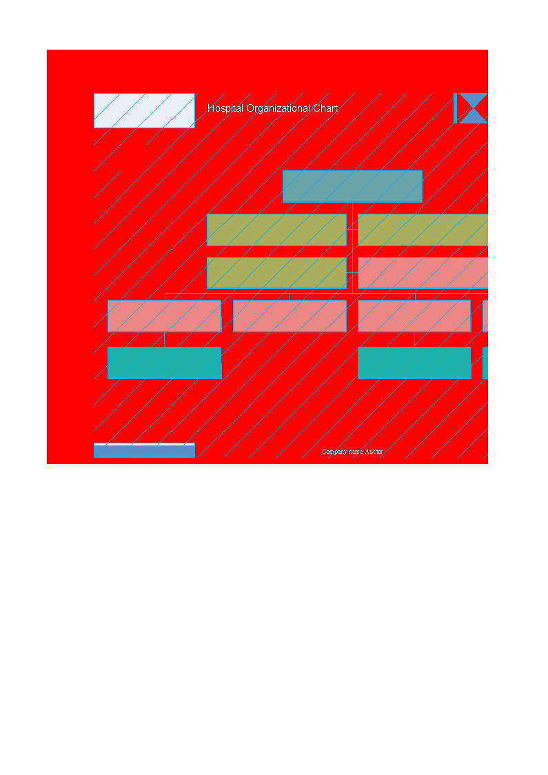 organizational chart xls template voorbeeld afbeelding 