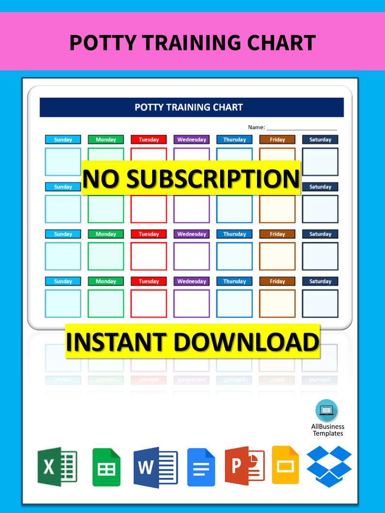 Potty Training Chart main image