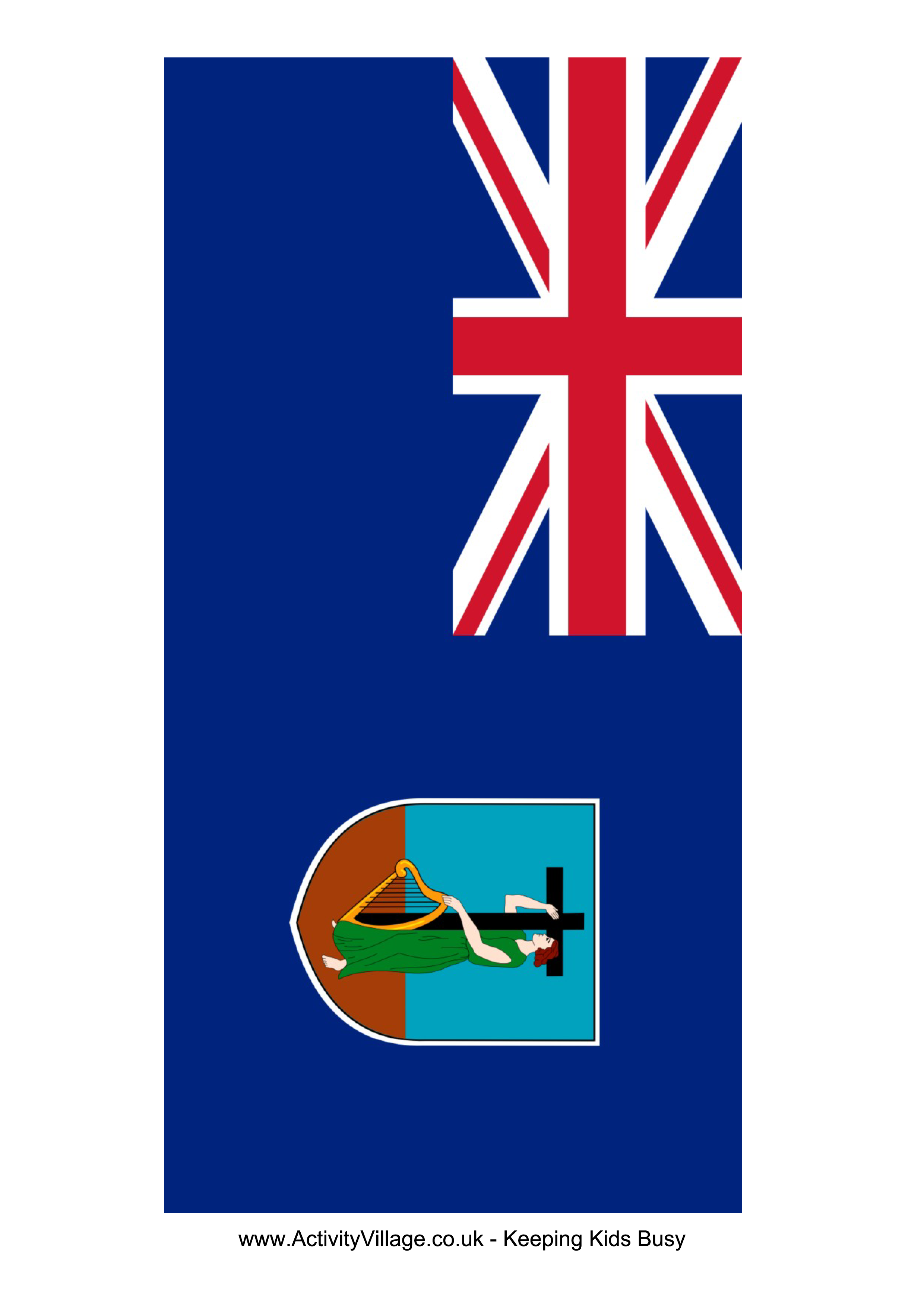 montserrat flag modèles