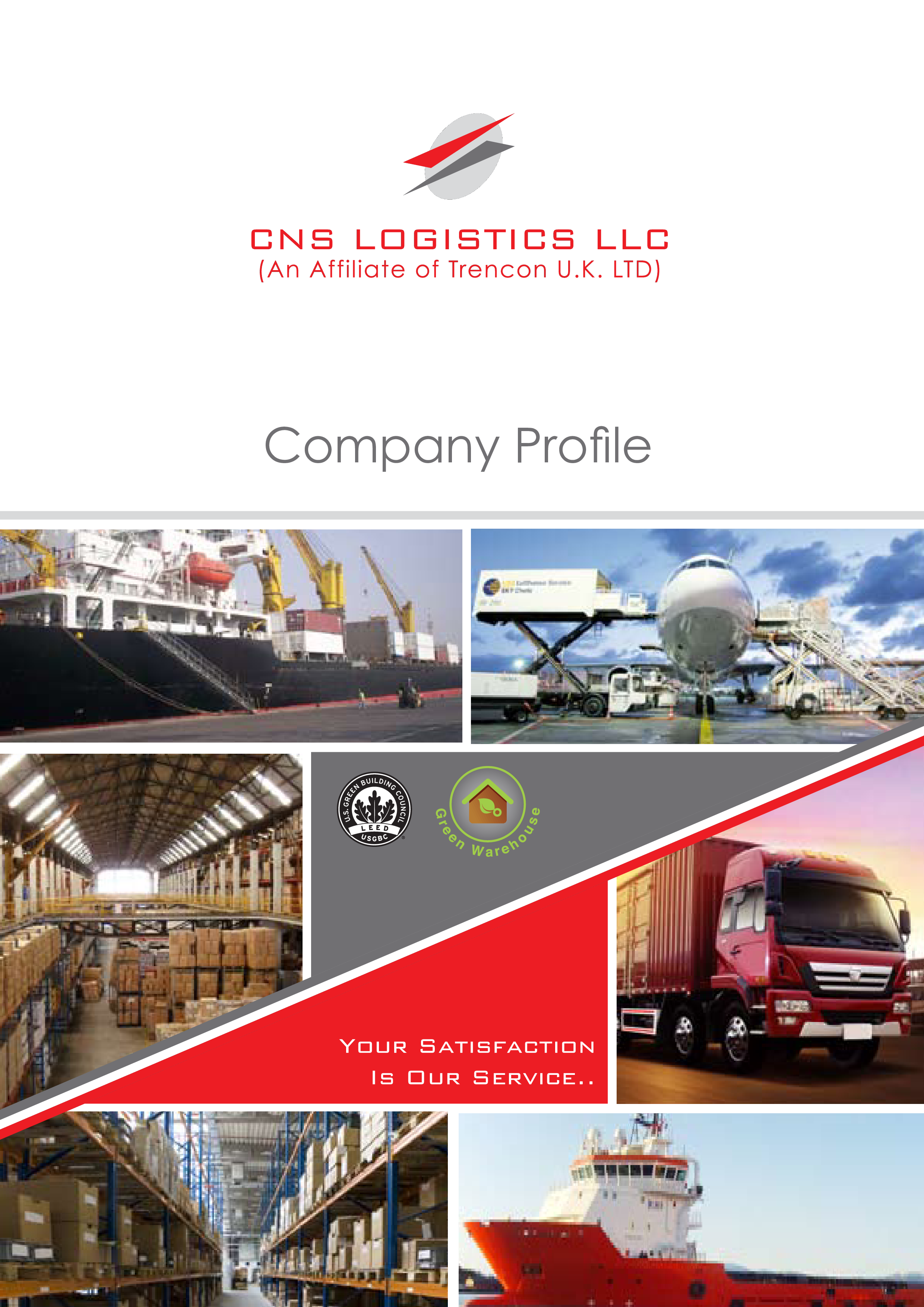 logistics company description modèles