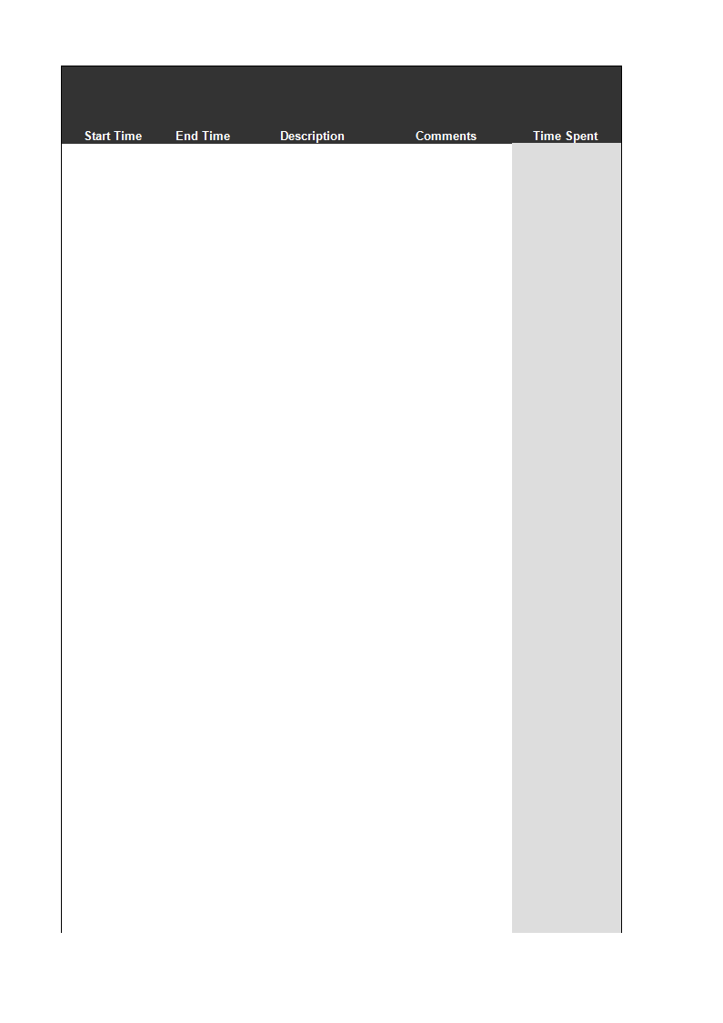 basic timesheet template example modèles