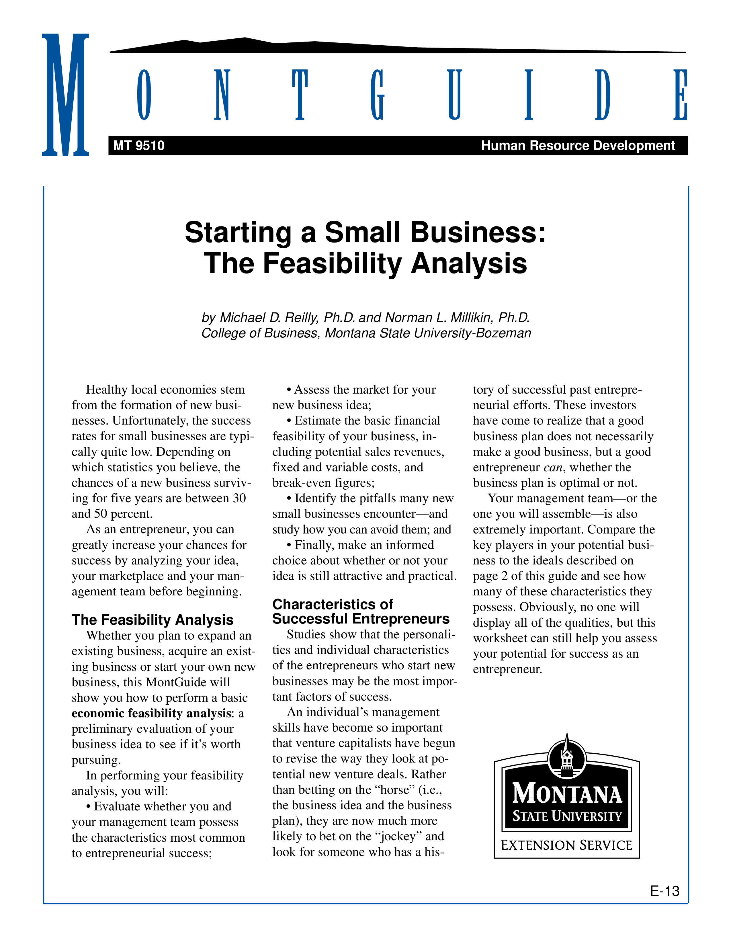 small business feasibility analysis template