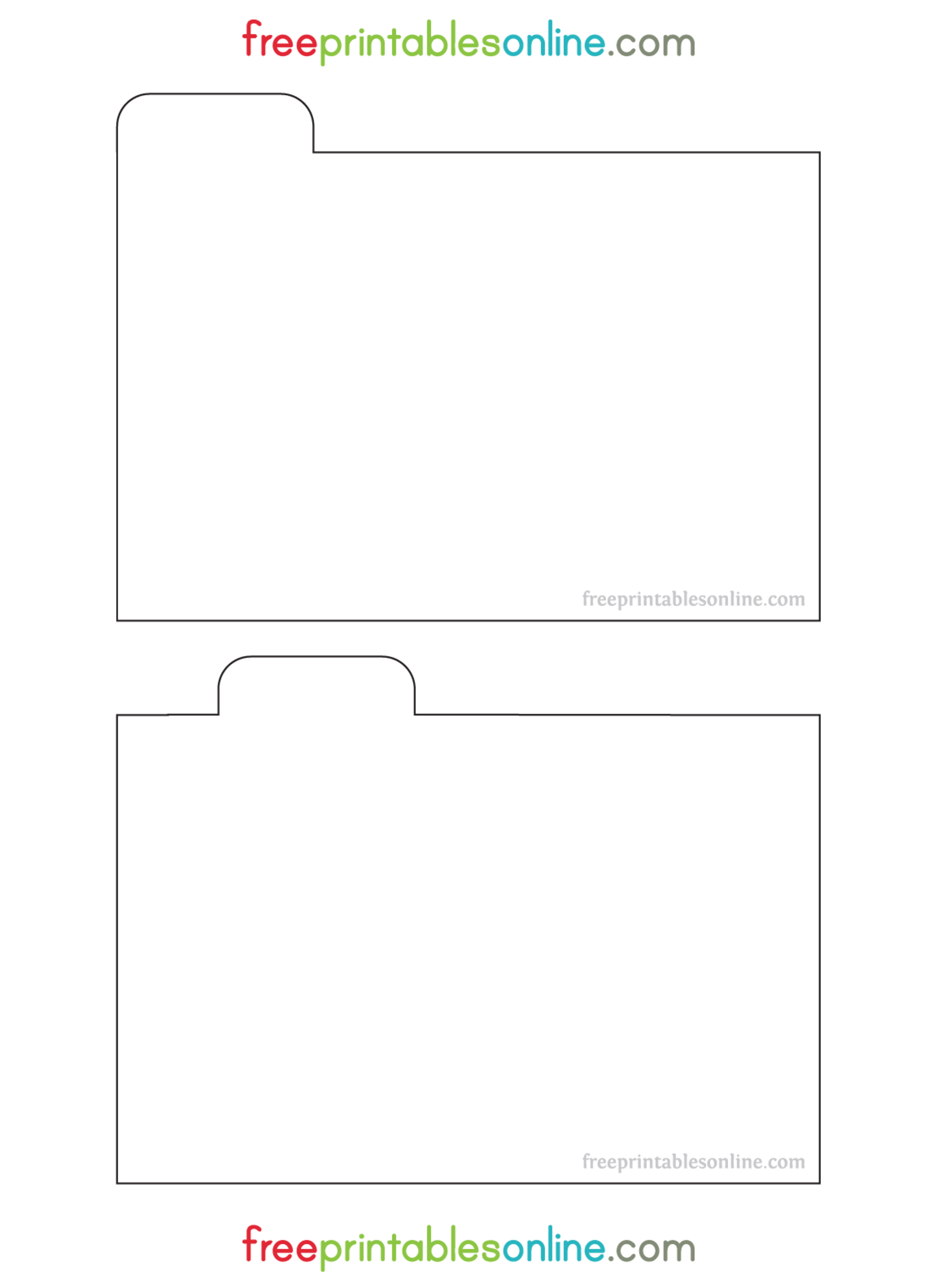 blank recipe card plantilla imagen principal