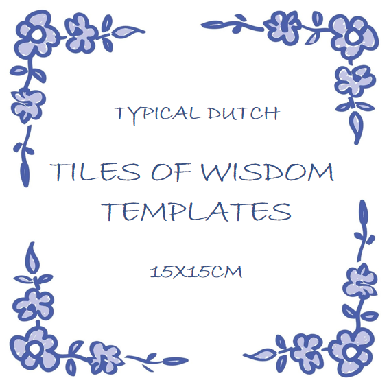 typical old fashioned wisdom tiles template