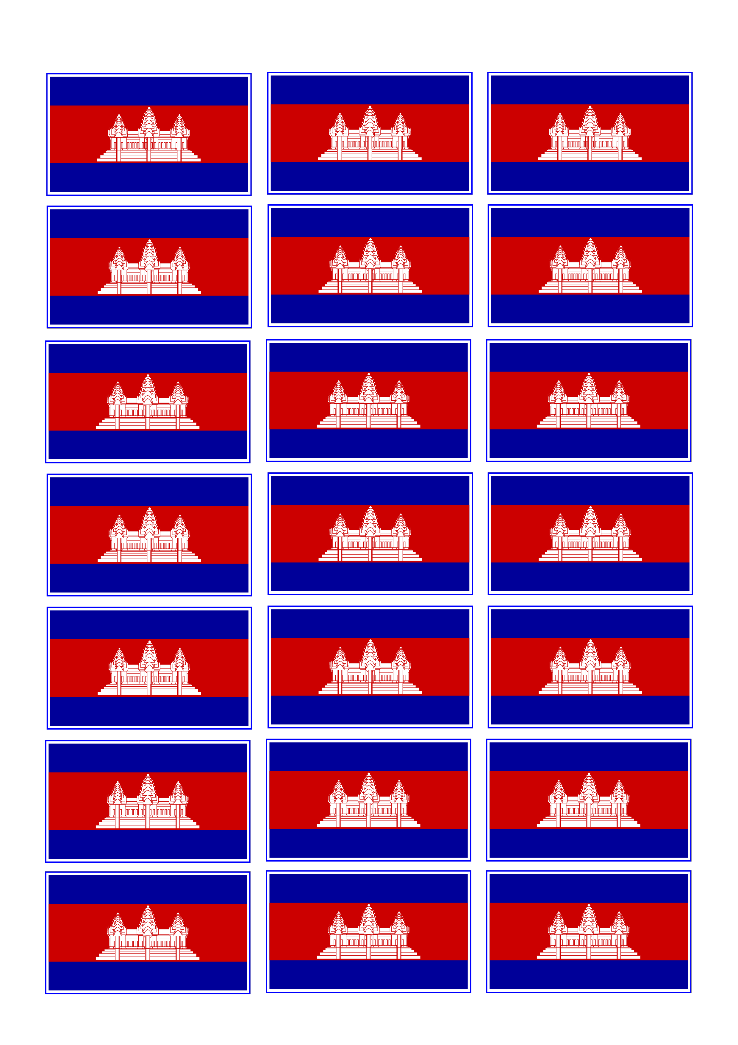 Cambodia Flag | Templates at allbusinesstemplates.com
